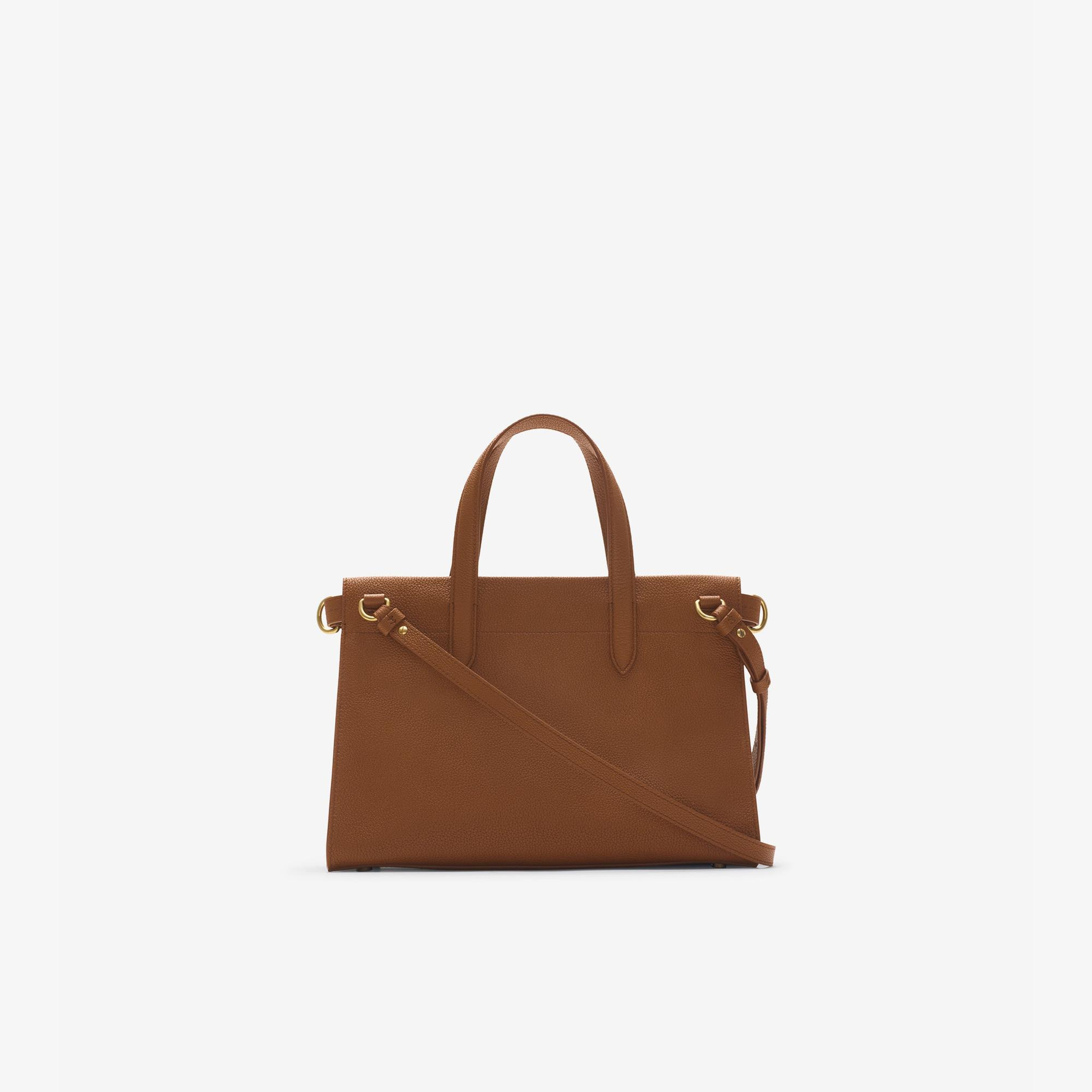 Burberry Small Cotswolds Tote Kadın Kahverengi Omuz Çantası
