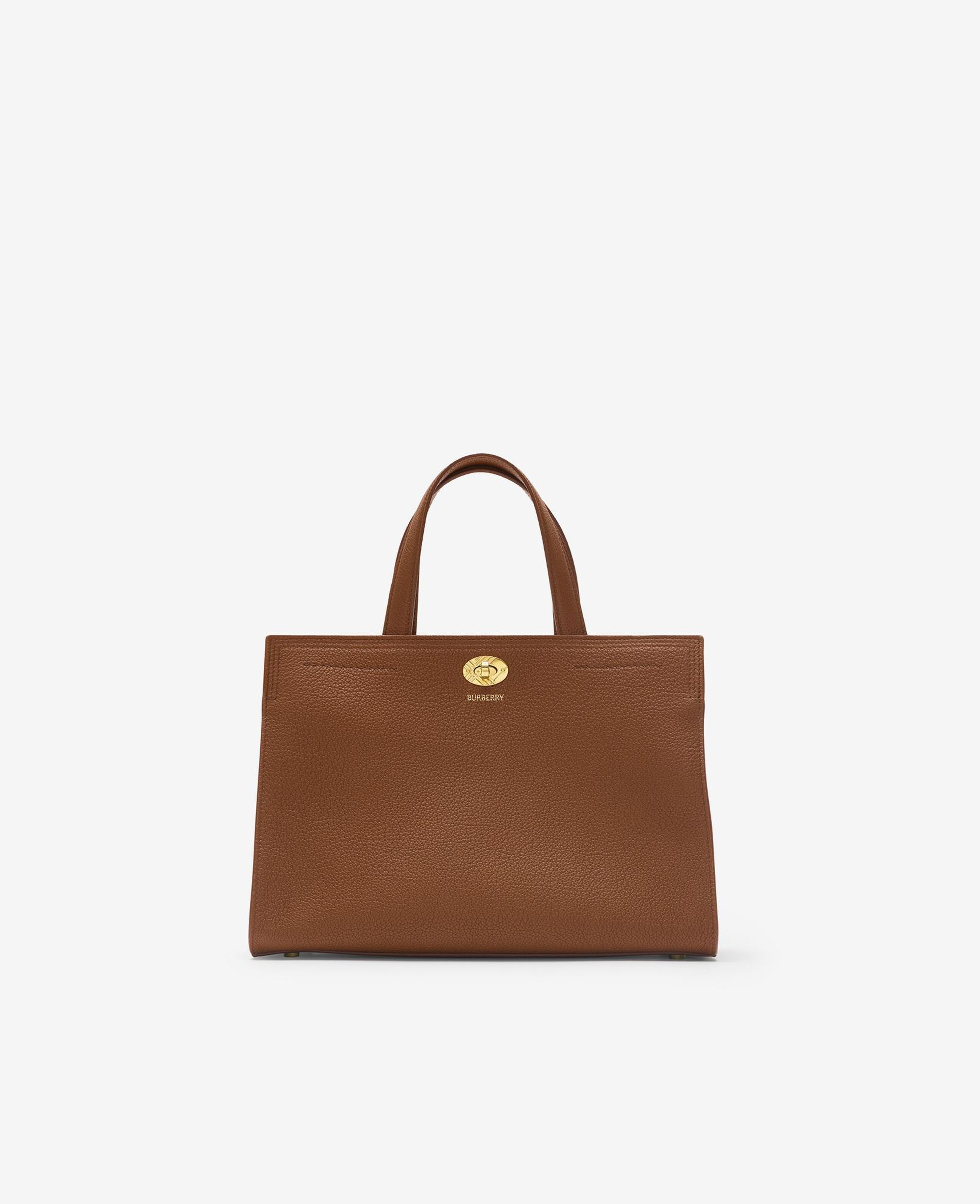 Burberry Small Cotswolds Tote Kadın Kahverengi Omuz Çantası