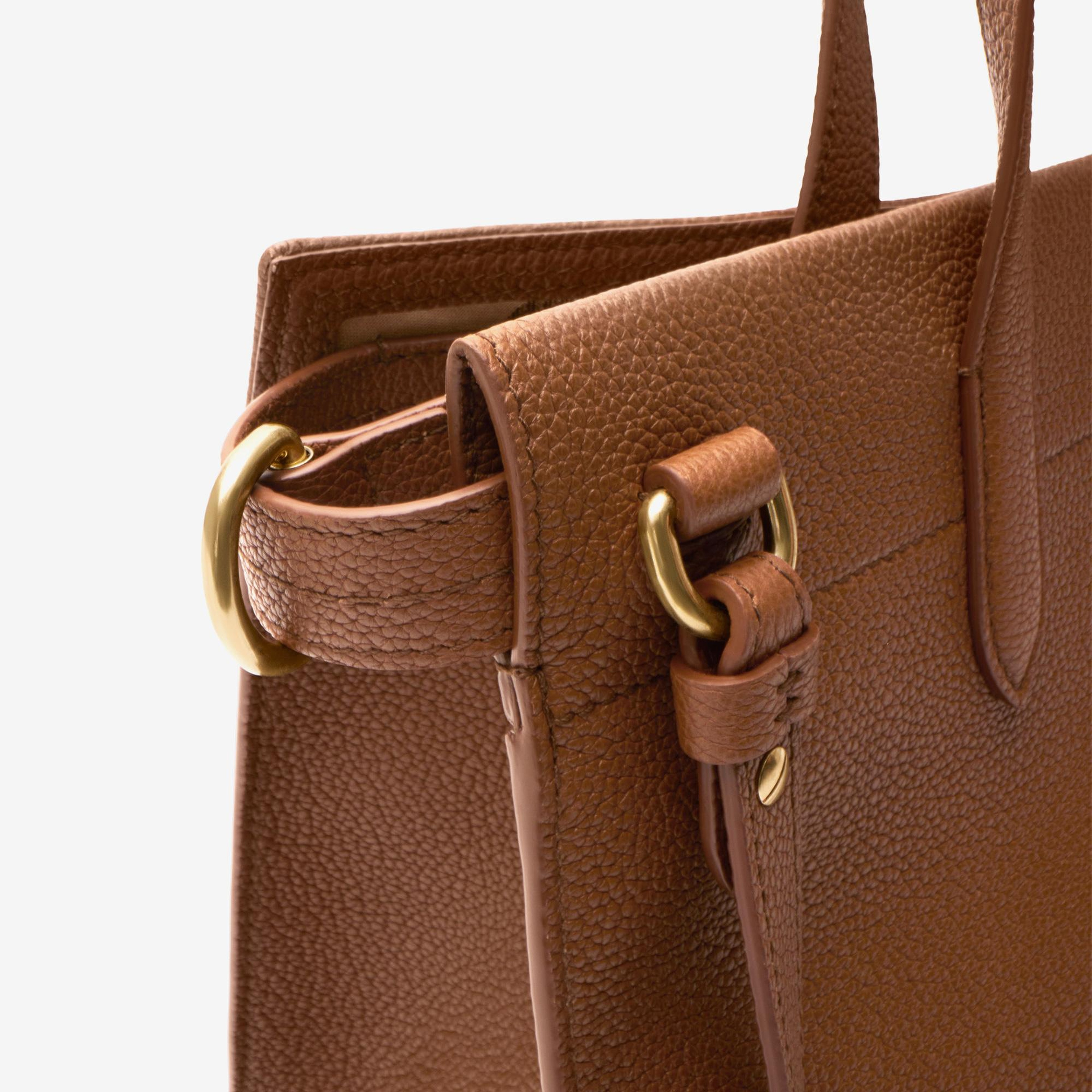 Burberry Small Cotswolds Tote Kadın Kahverengi Omuz Çantası