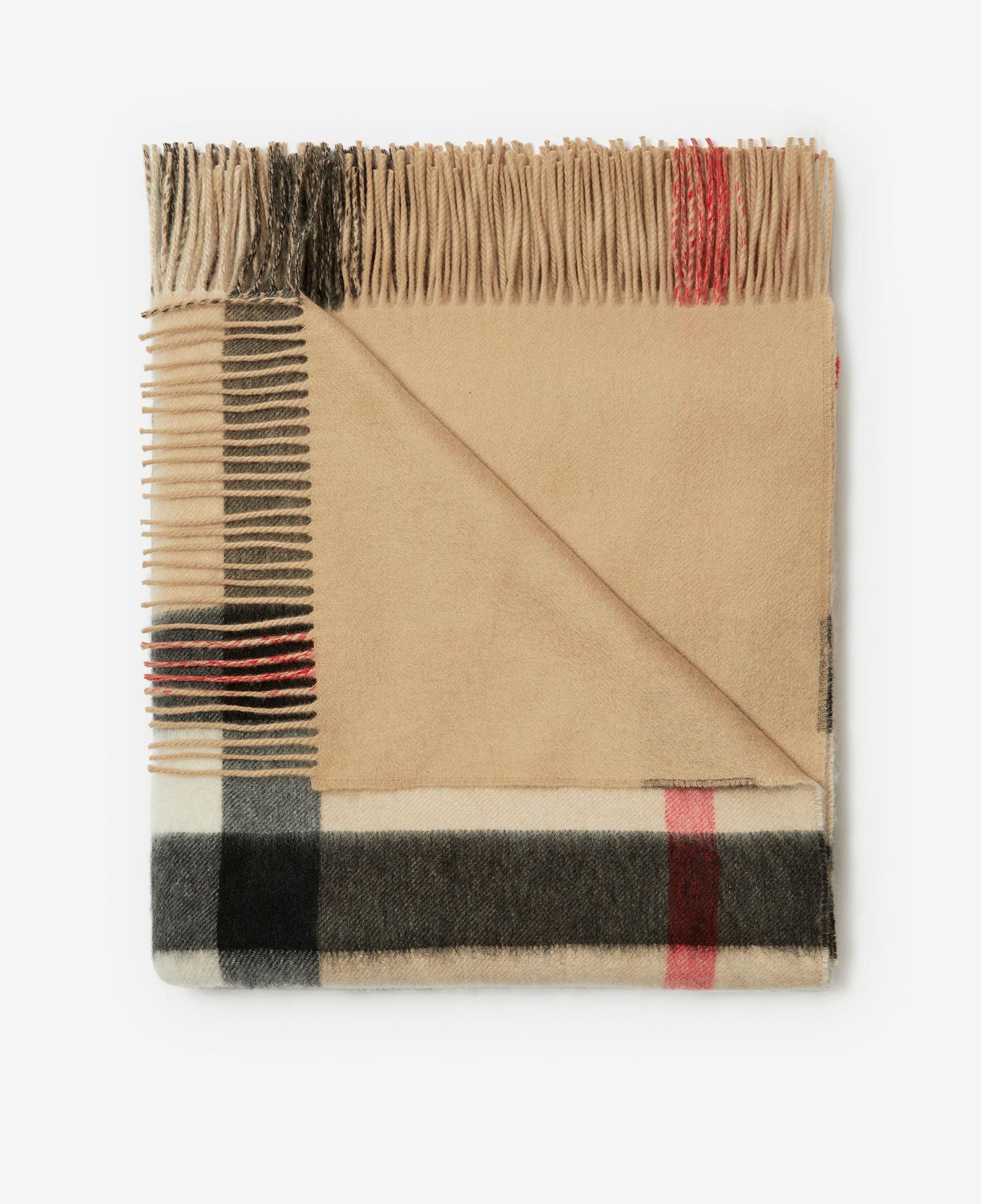 Burberry Cashmere Blanket Kadın Bej Battaniye