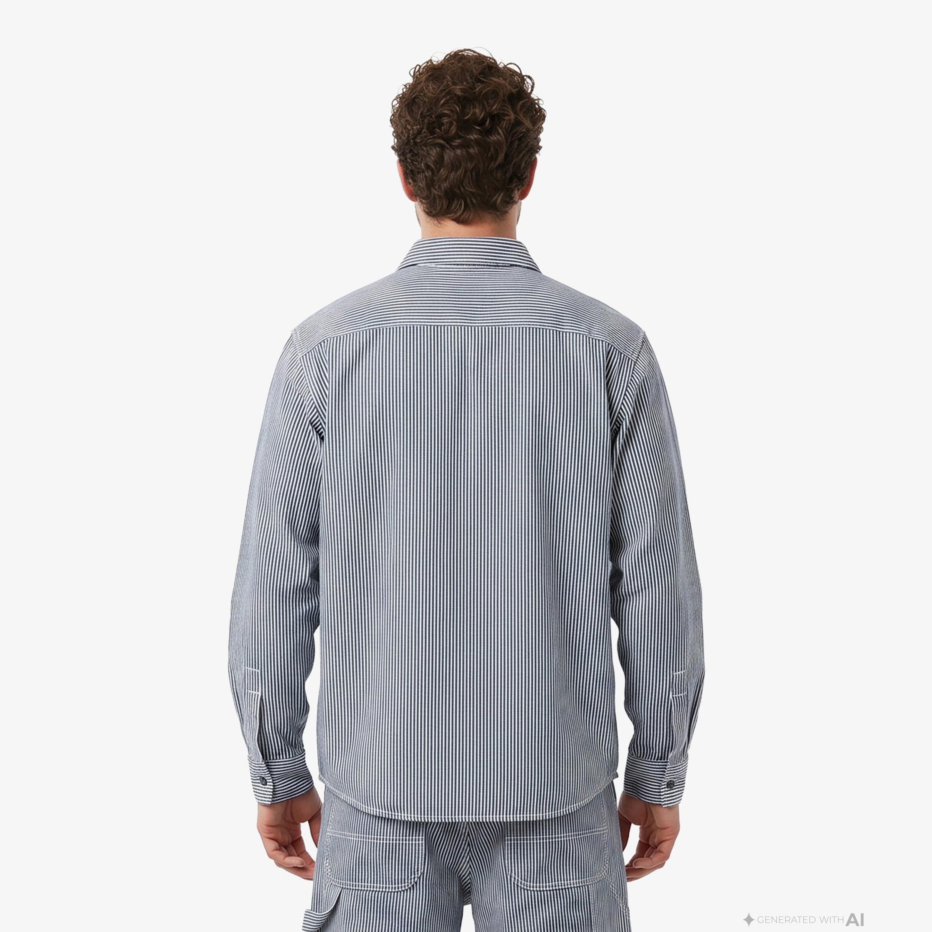 Dickies Hickory Work Erkek Mavi Gömlek