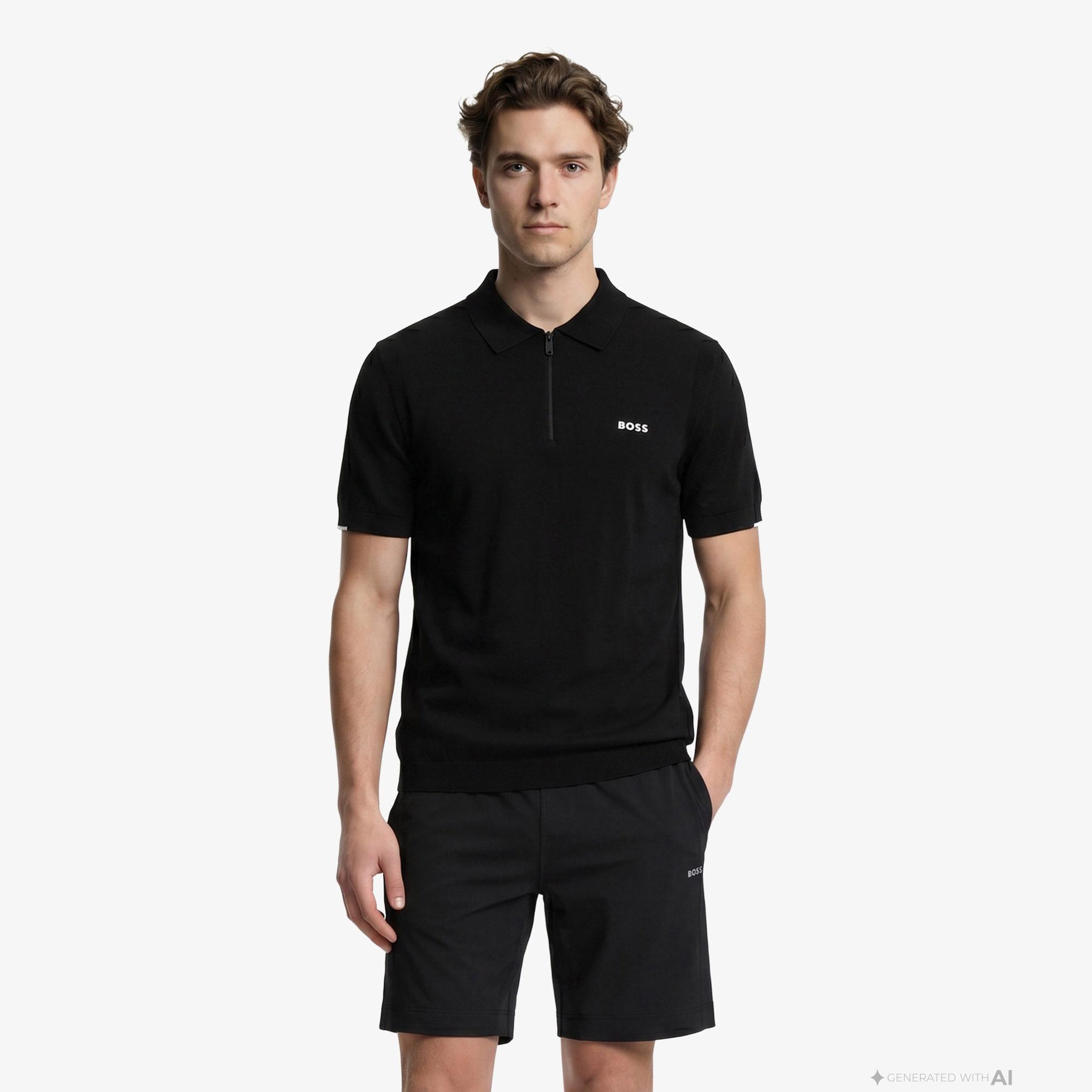 Boss Erkek Siyah Sweatshirt