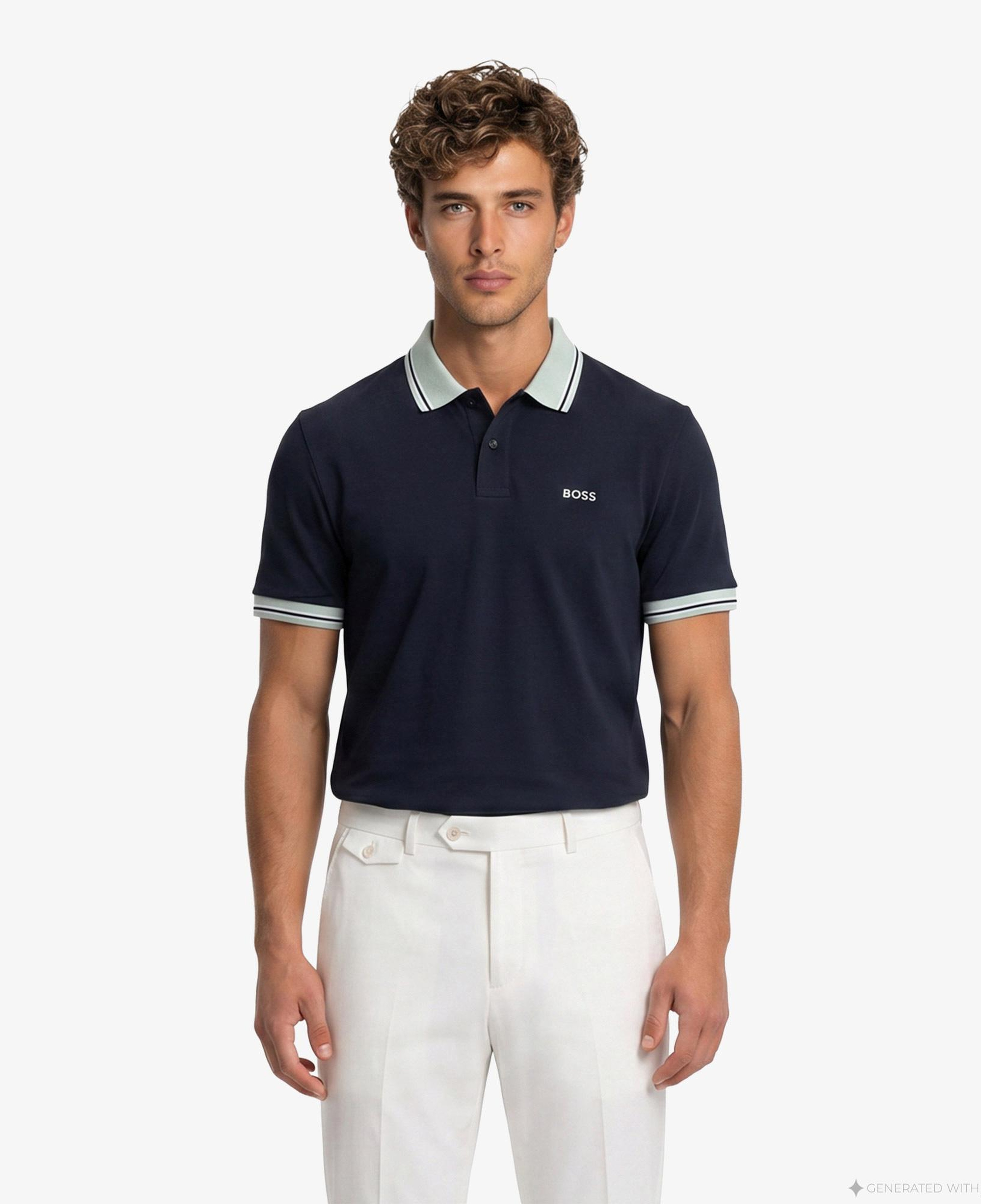 Boss Erkek Lacivert Polo