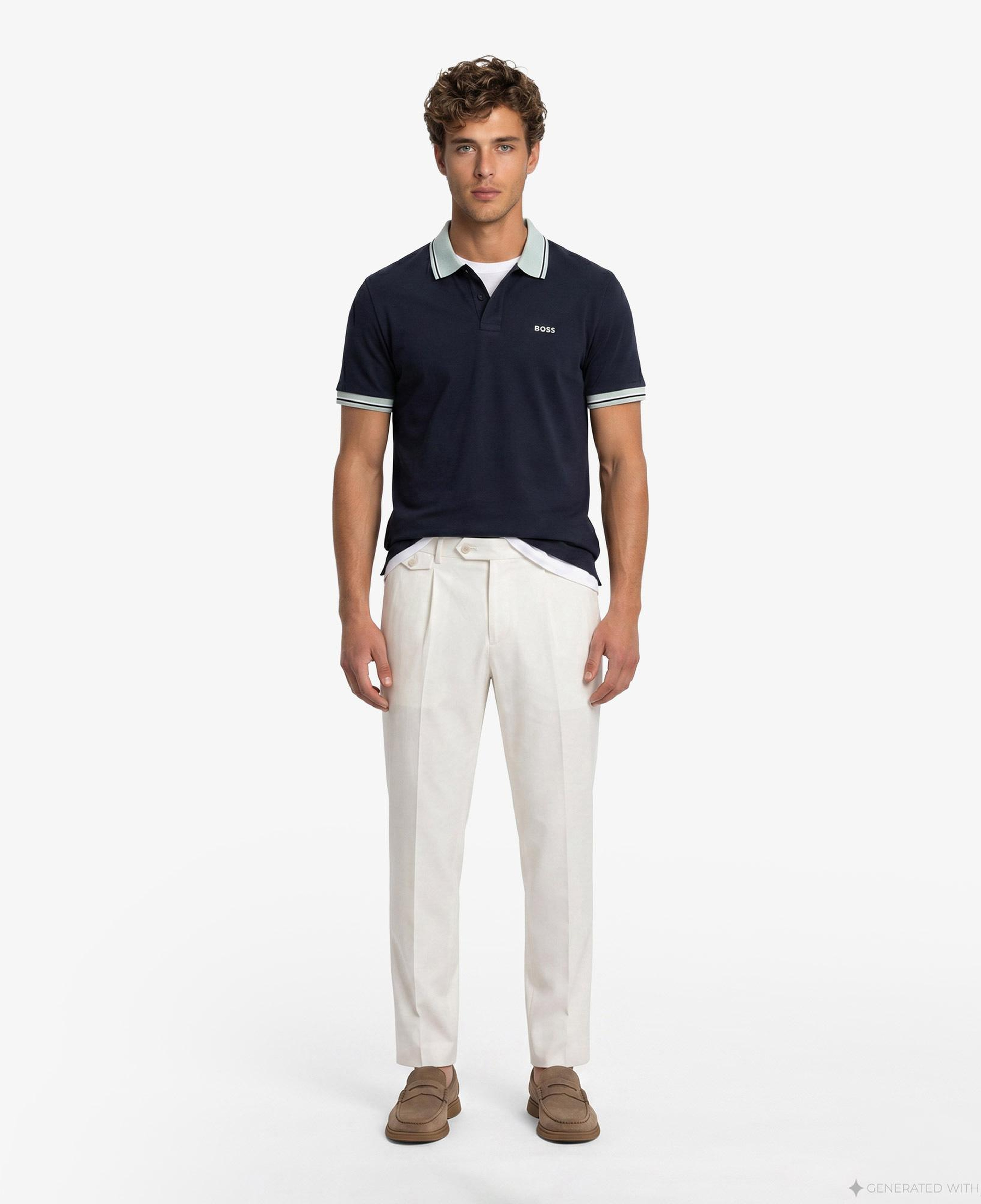 Boss Erkek Lacivert Polo