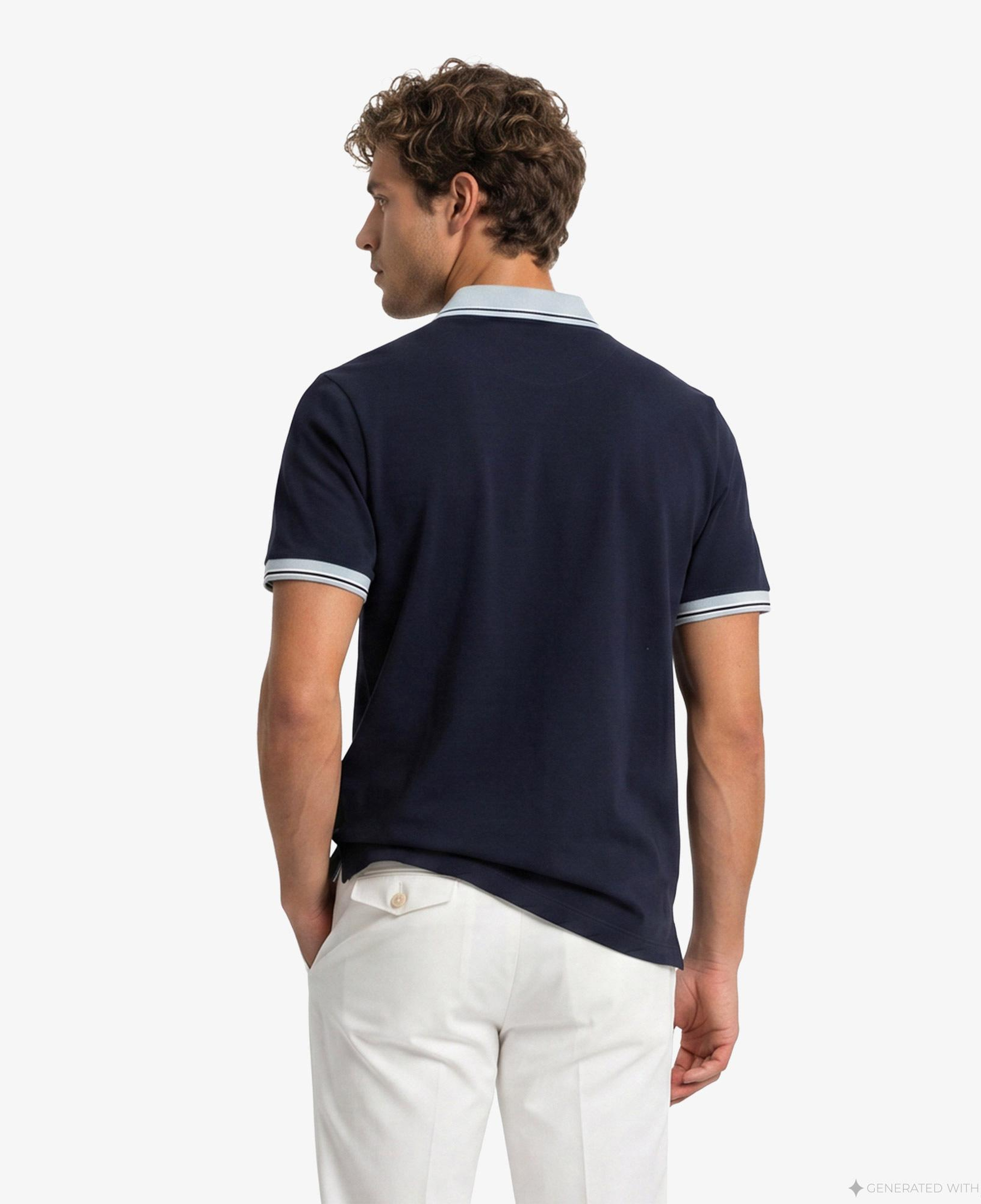 Boss Erkek Lacivert Polo