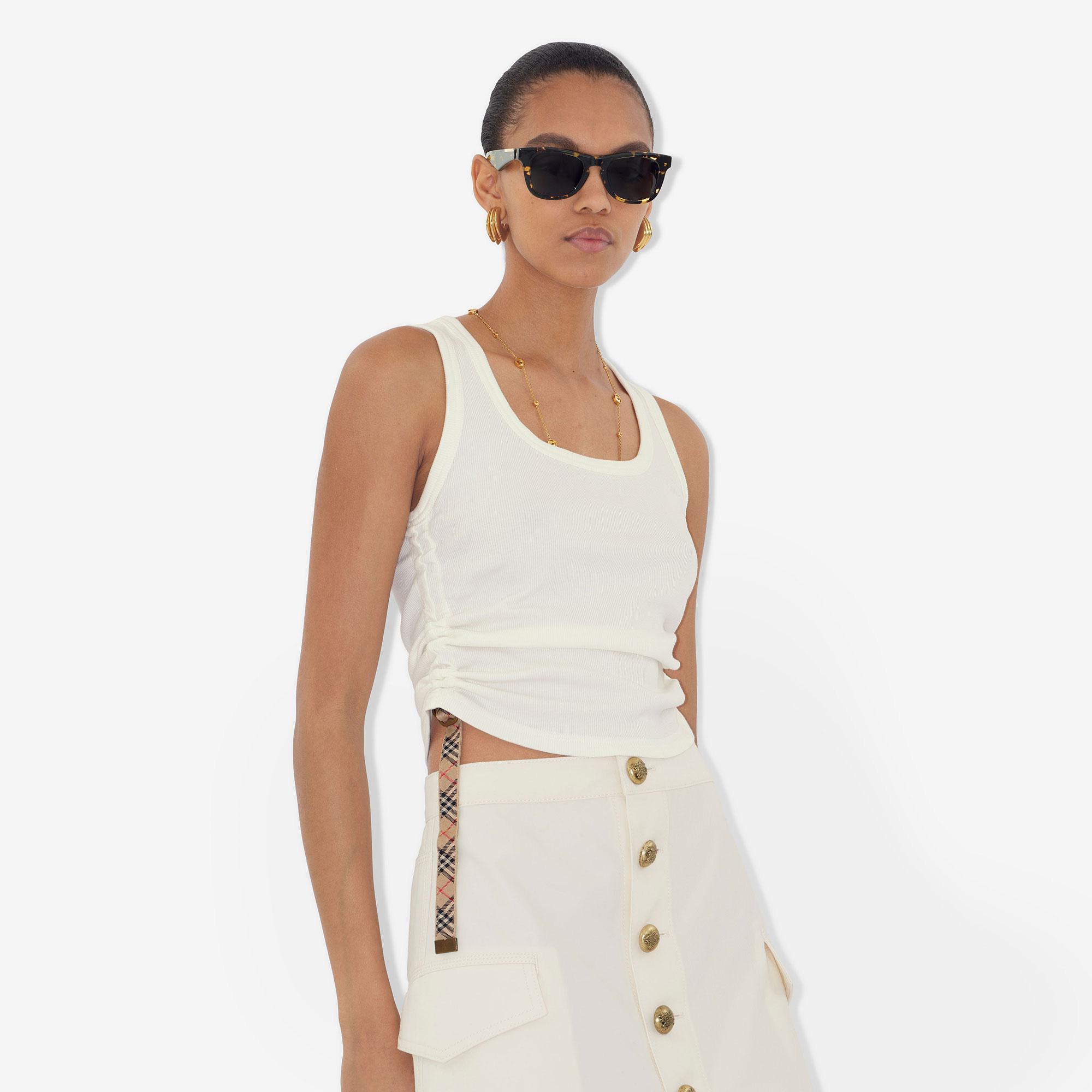 Burberry Festival Tank Kadın Siyah T-Shirt