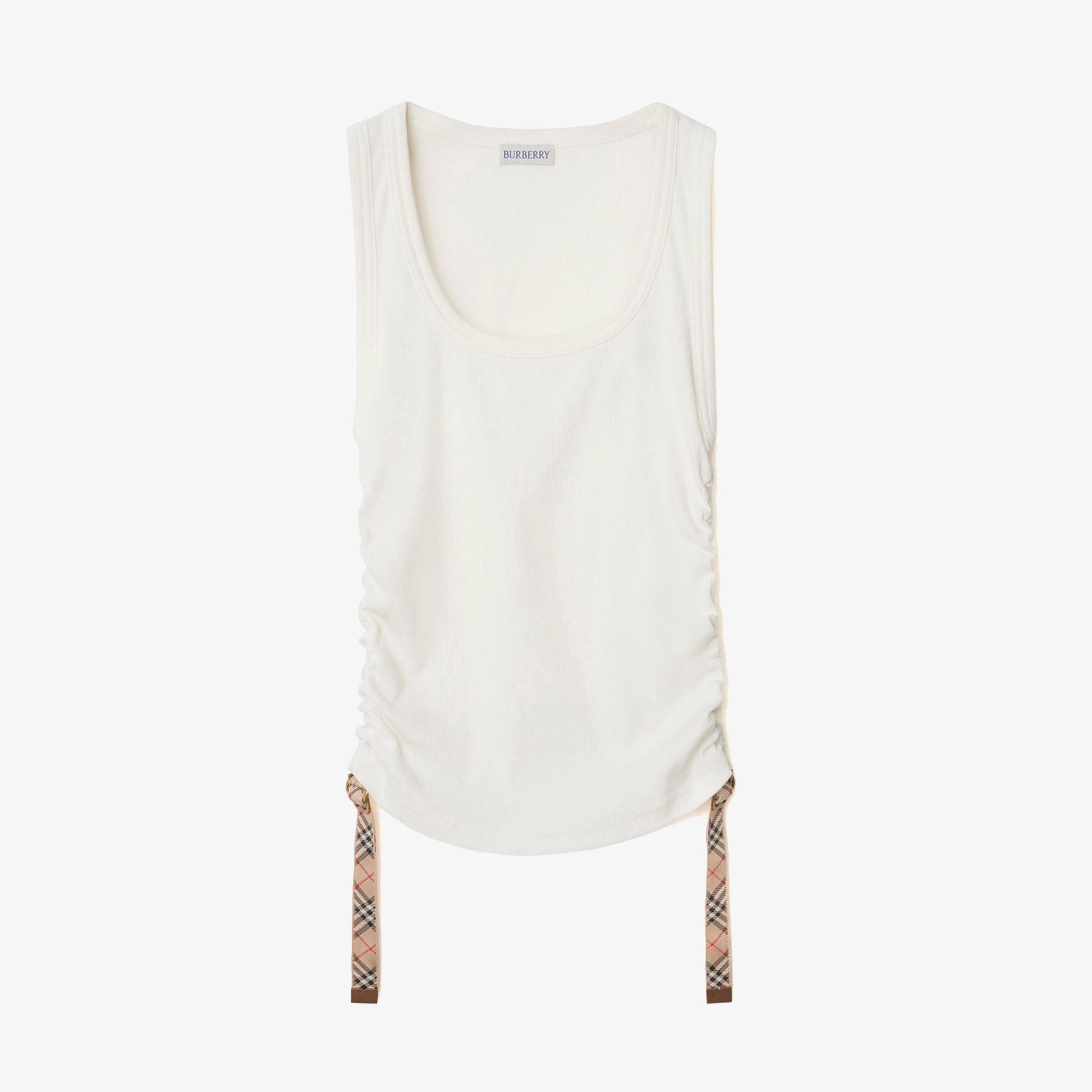 Burberry Festival Tank Kadın Siyah T-Shirt