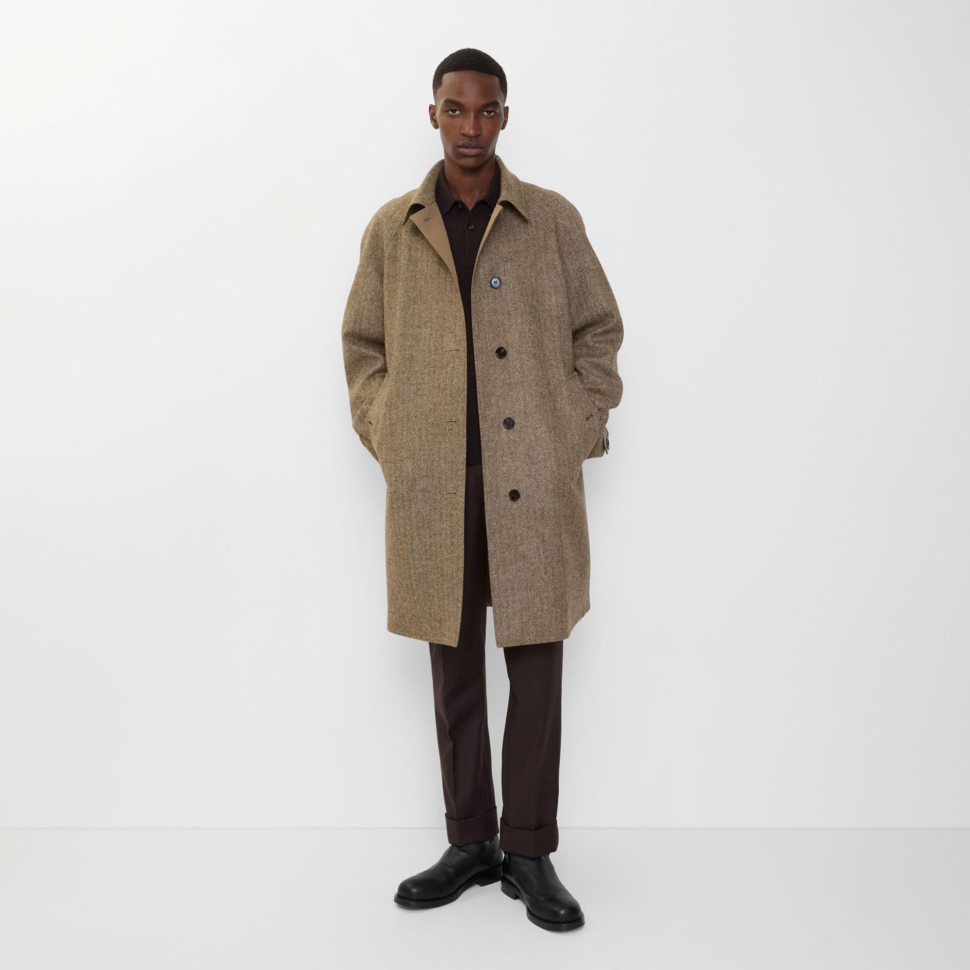 Burberry Chevington Rvs Erkek Kahverengi Mont