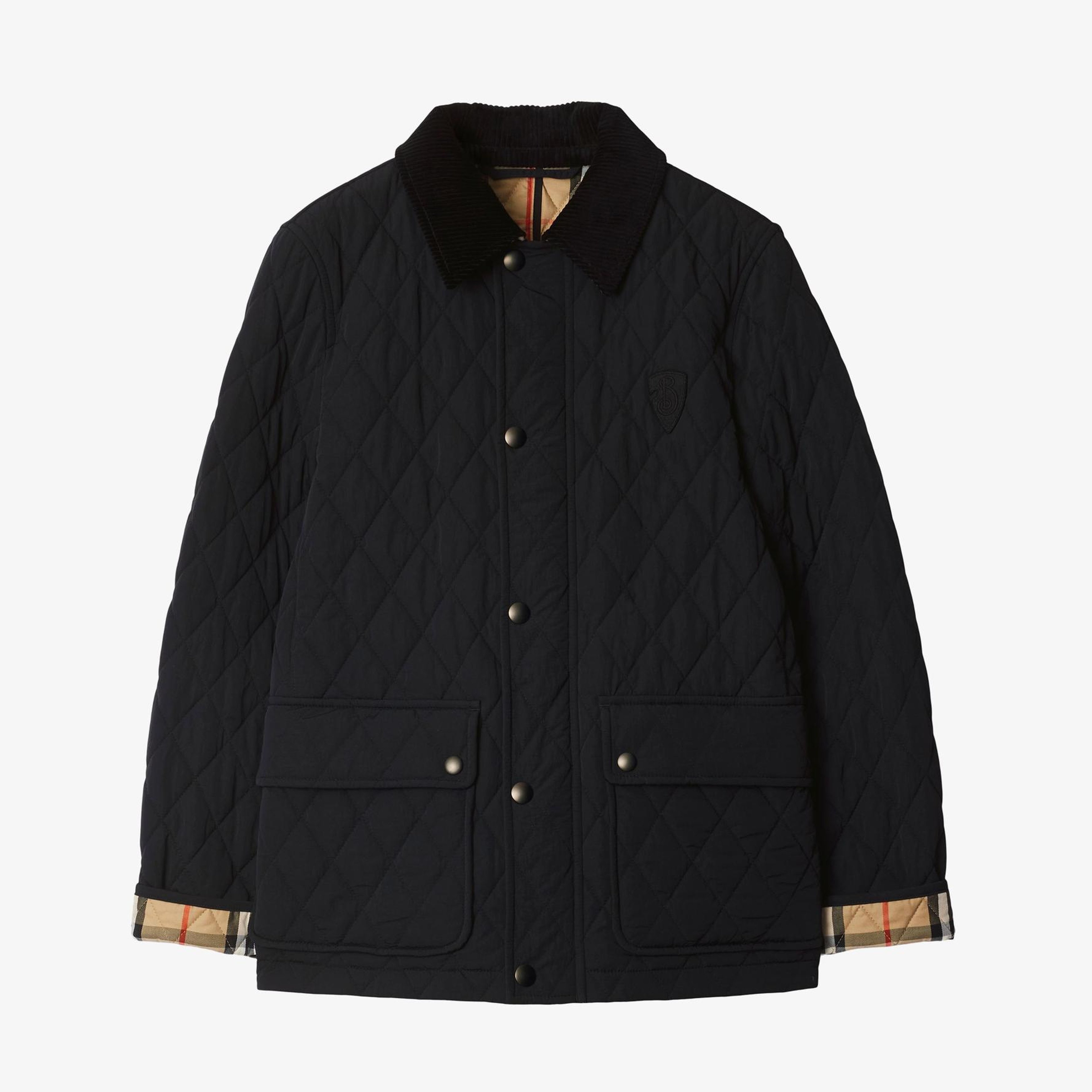 Burberry Kadın Siyah Mont