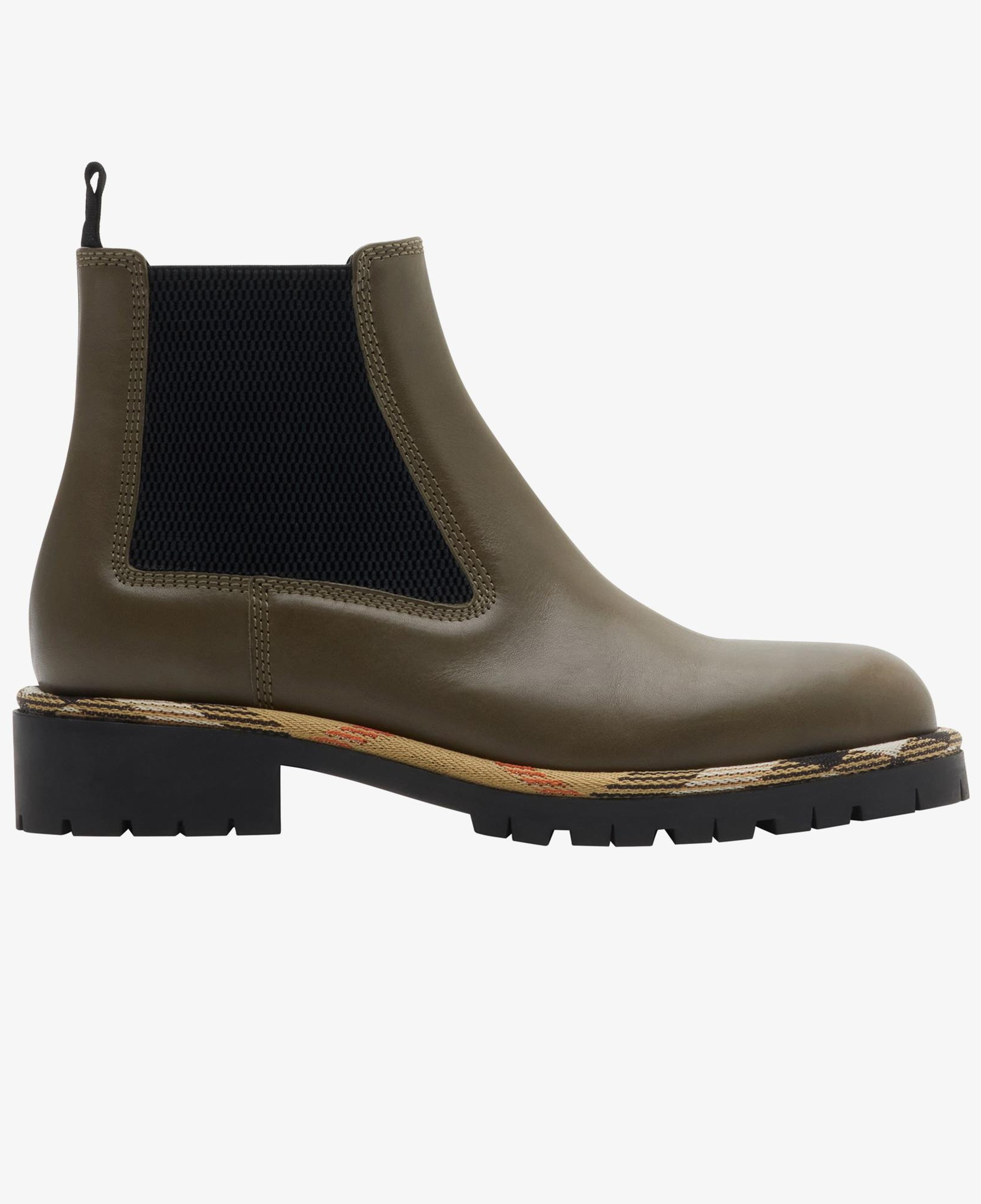 Burberry Gravel Chelsea Kadın Siyah Bot