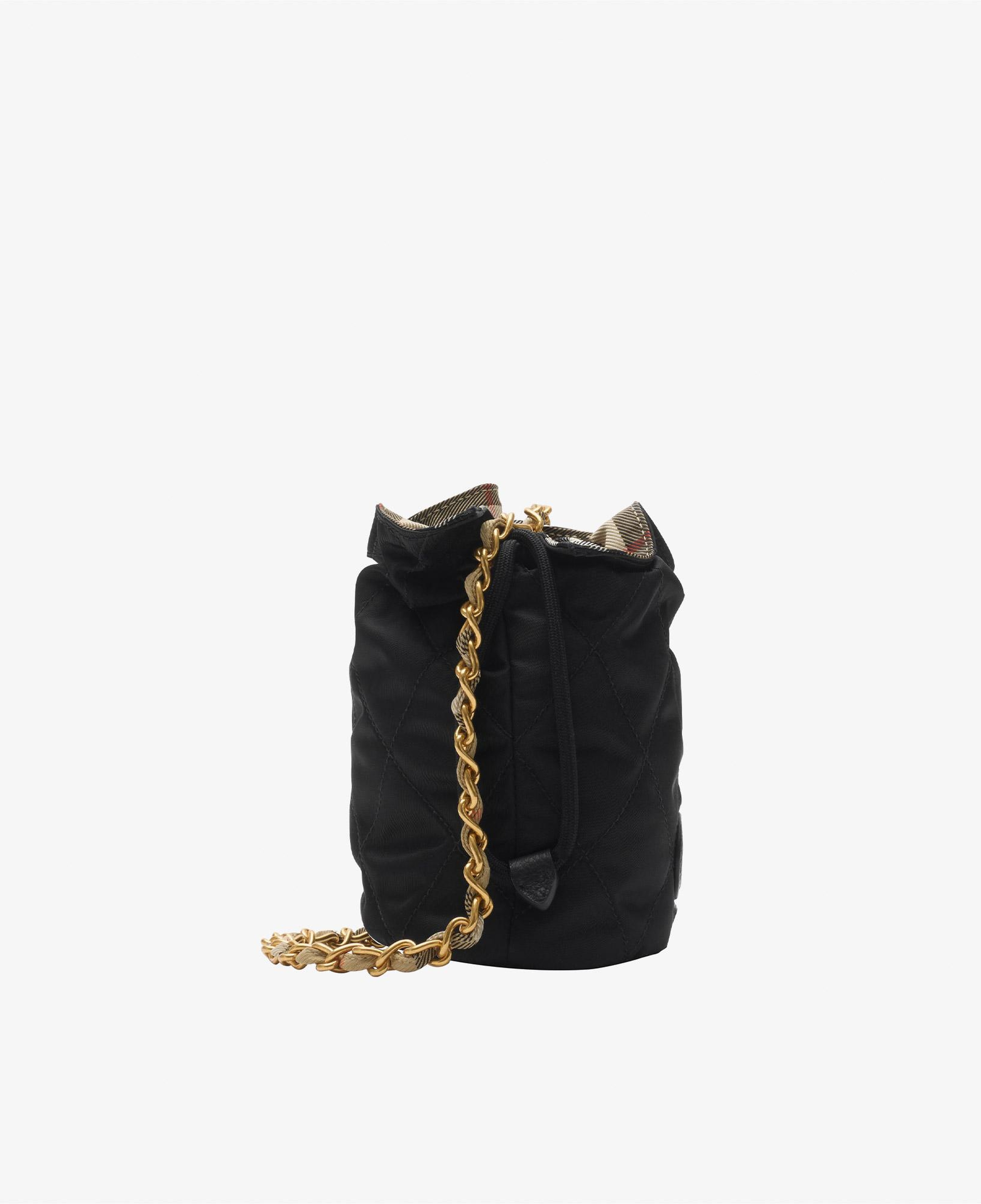 Burberry Horseshoe Pouch Nyn Kadın Siyah Omuz Çantası