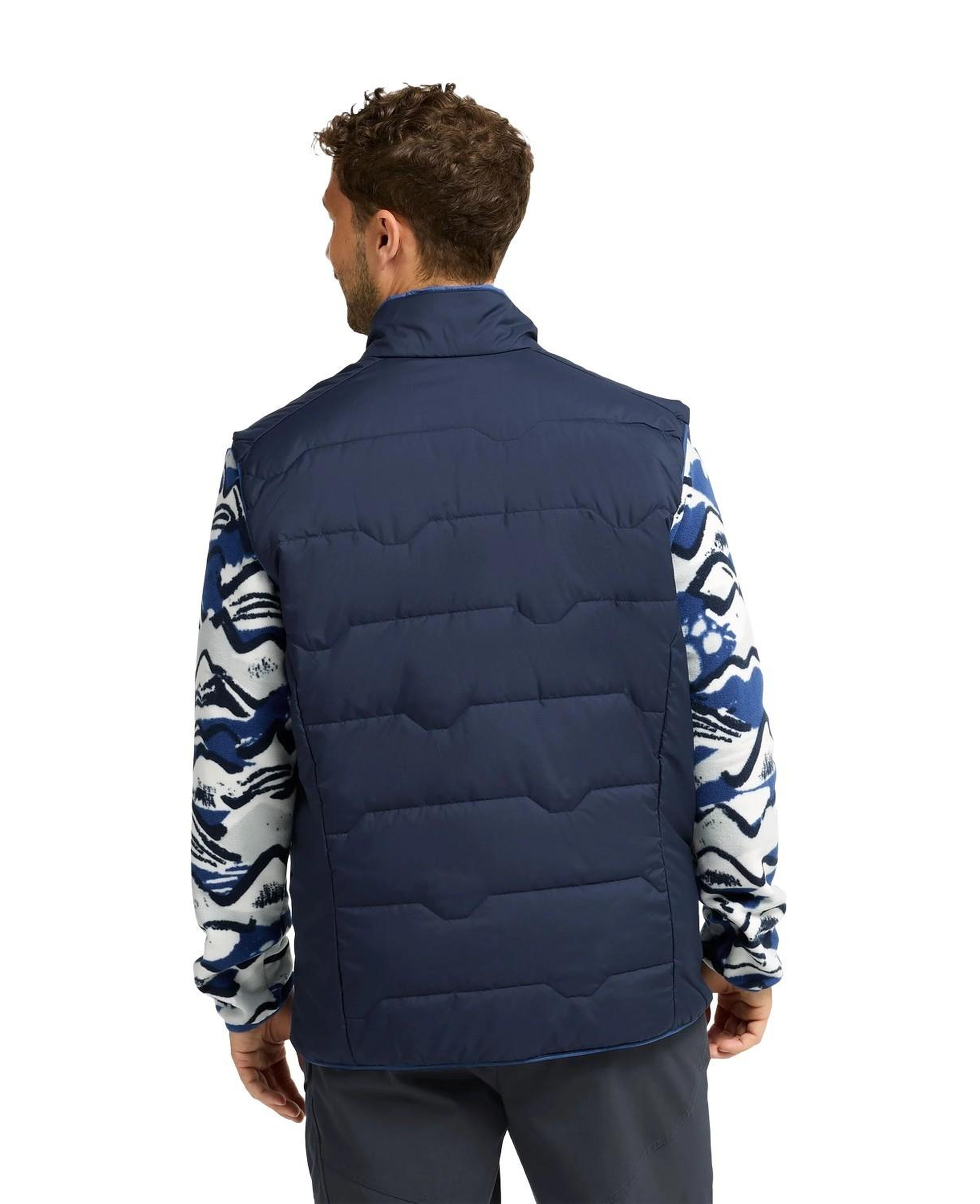 Jack Wolfskin Trail Light Ins 2in1 Vest Erkek Mavi Yelek