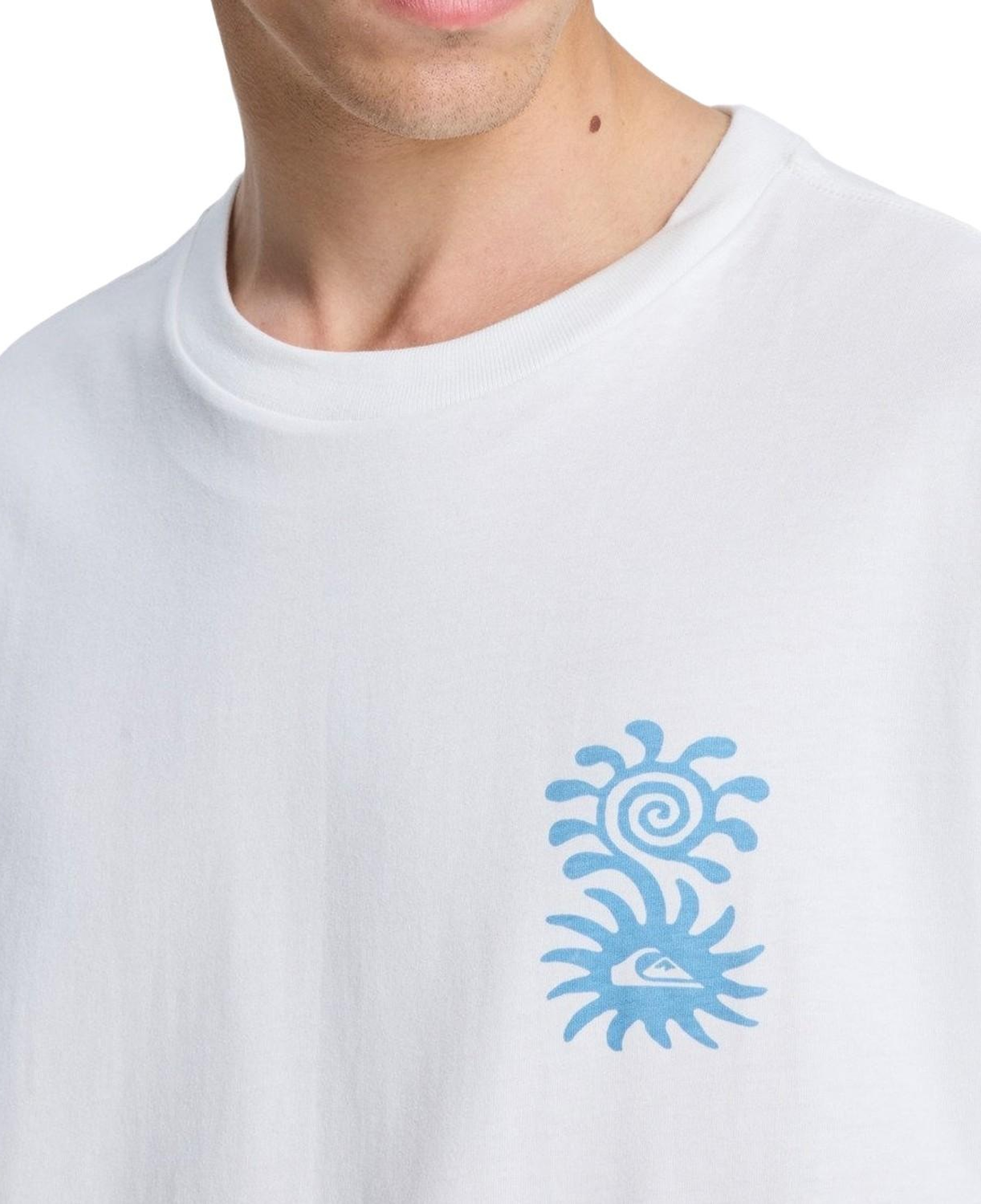 Quiksilver Evo Blossom Of Erkek Beyaz Tişört