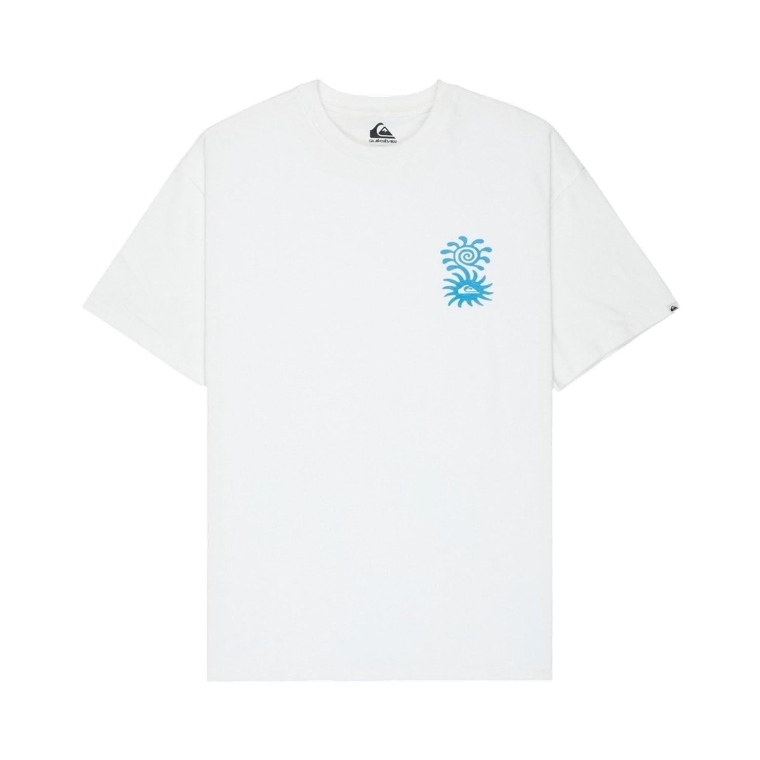 Quiksilver Evo Blossom Of Erkek Beyaz Tişört