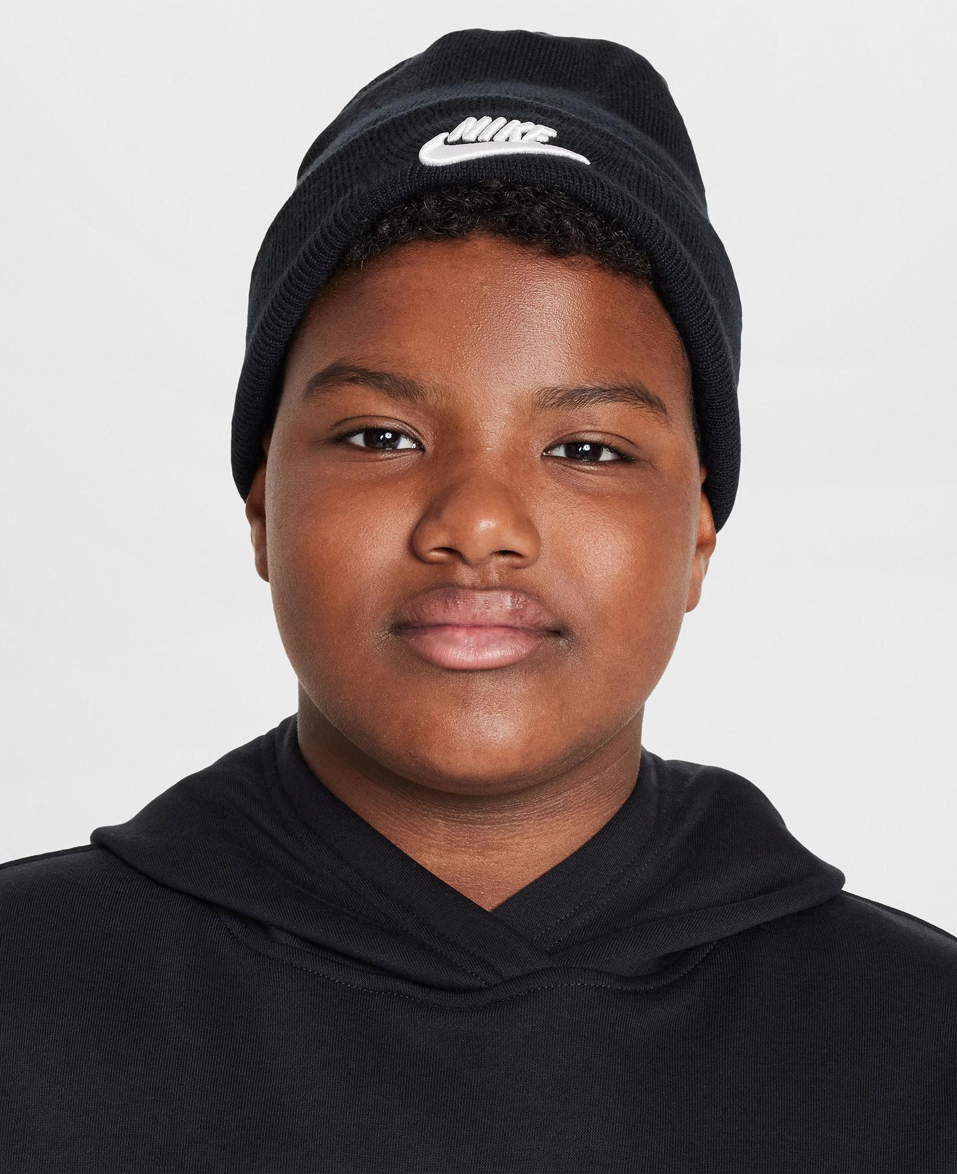 Nike Peak Genç Çocuk Siyah Bere