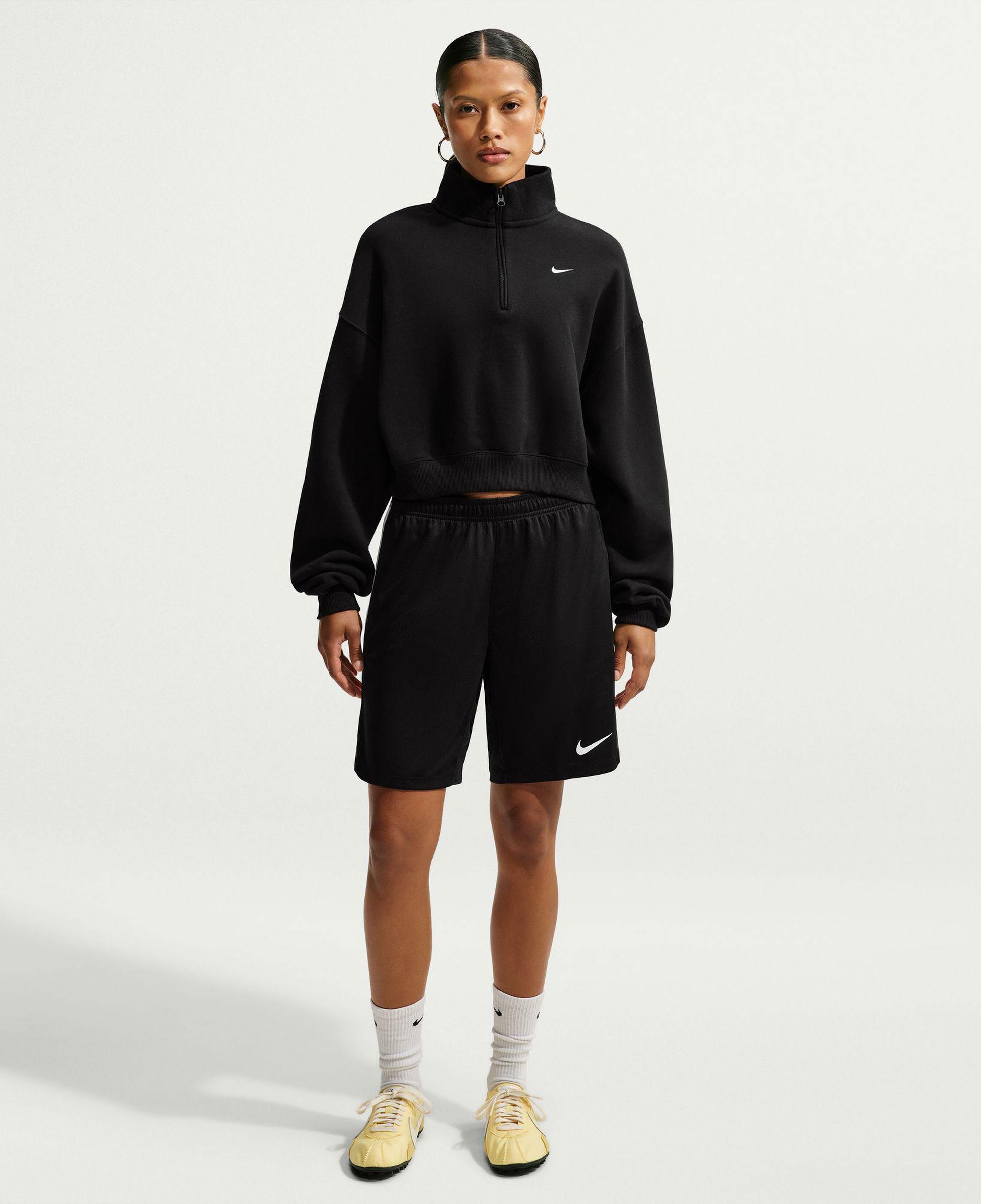 Nike Studio Fleece Kadın Siyah Sweatshirt