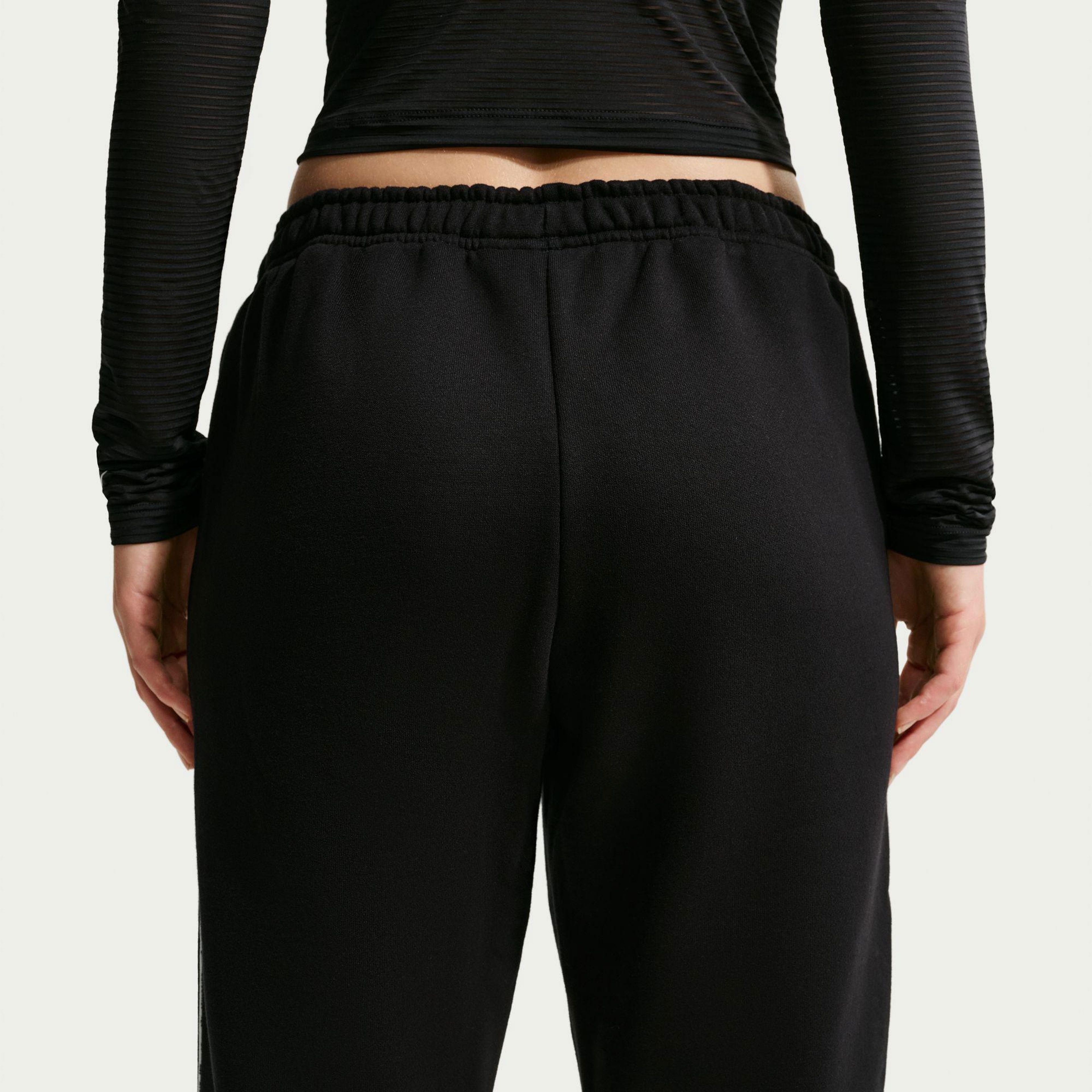 Nike Studio Fleece Kadın Siyah Eşofman Altı