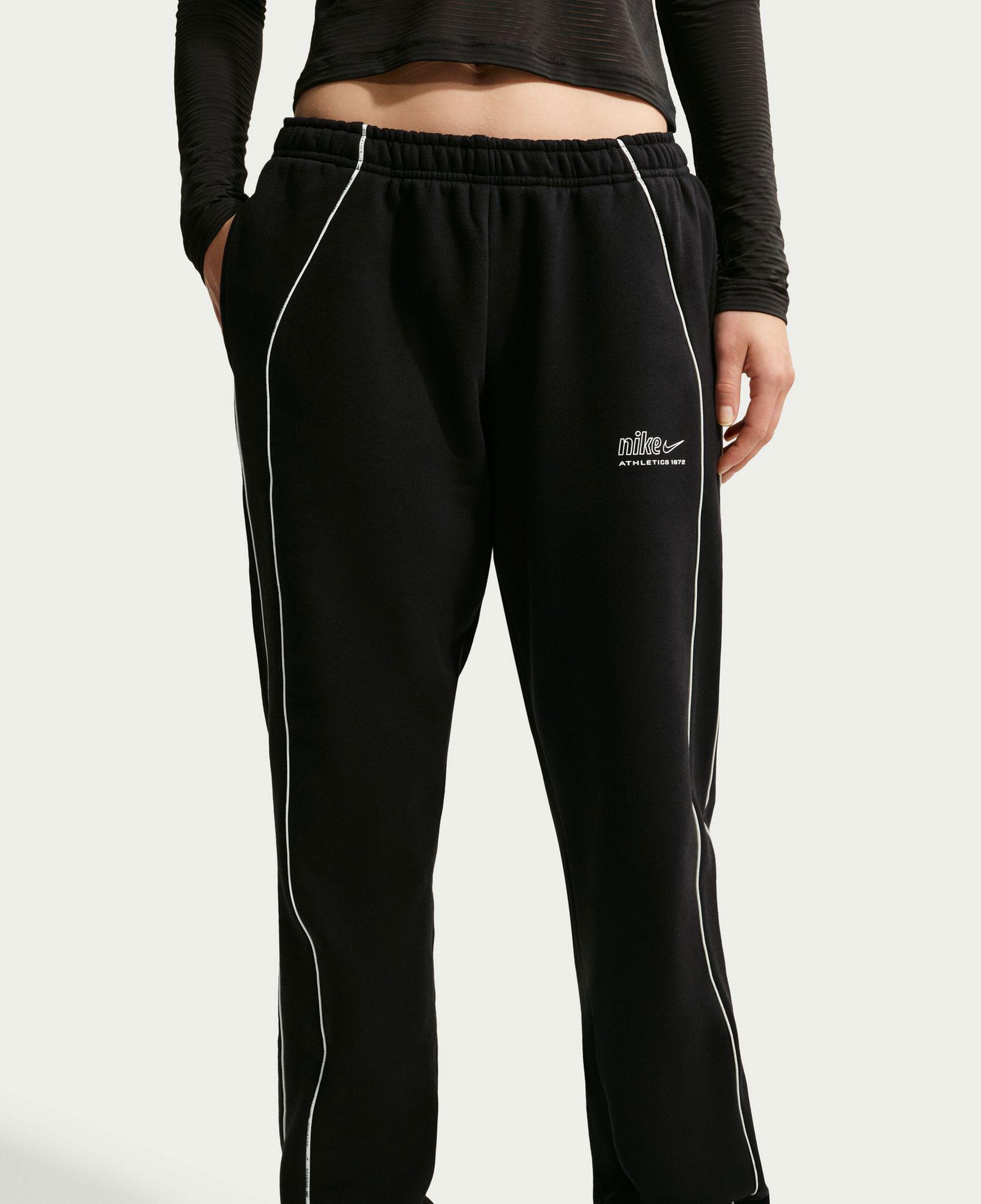 Nike Studio Fleece Kadın Siyah Eşofman Altı