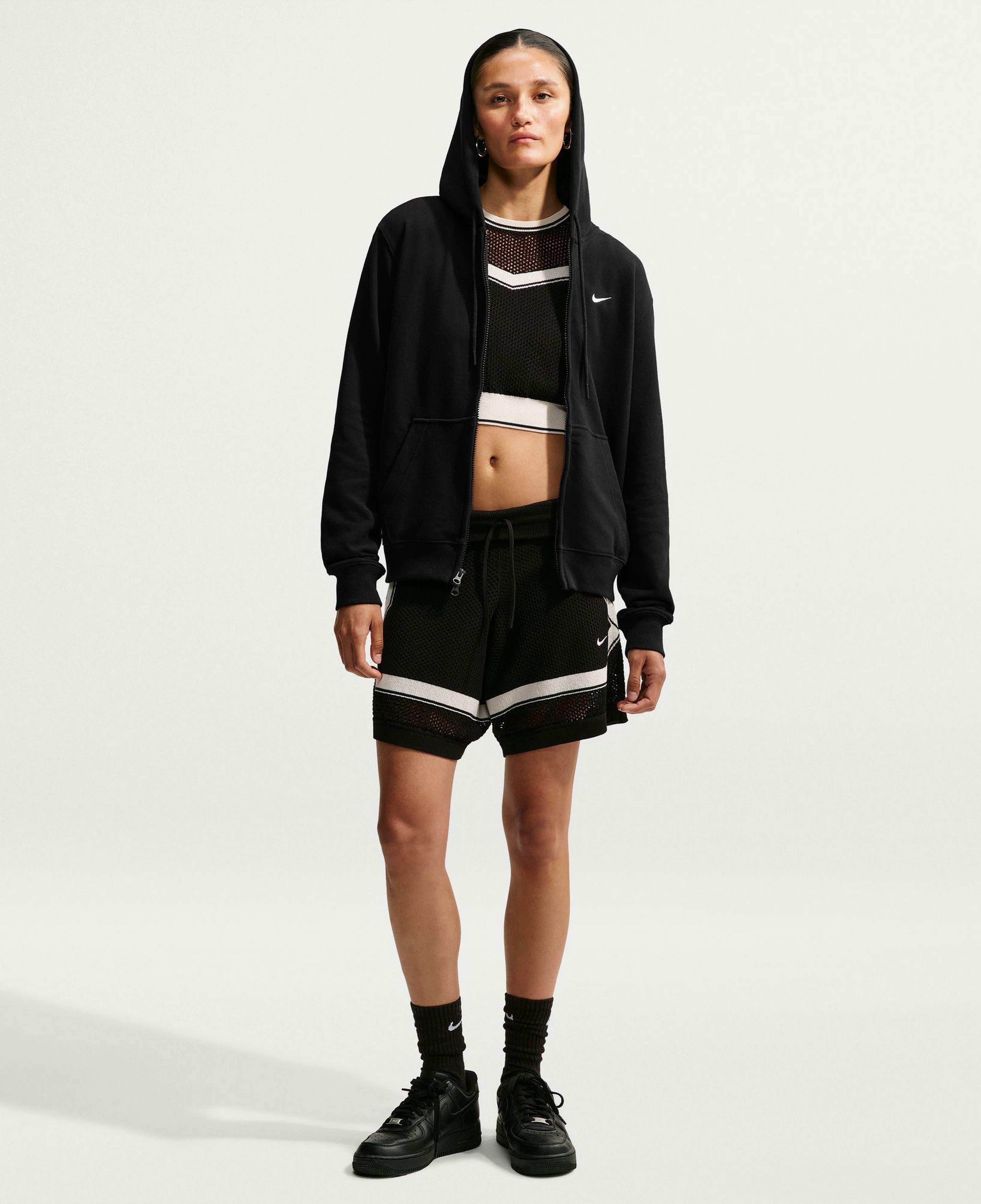 Nike Studio Fleece Kadın Siyah Eşofman Üstü