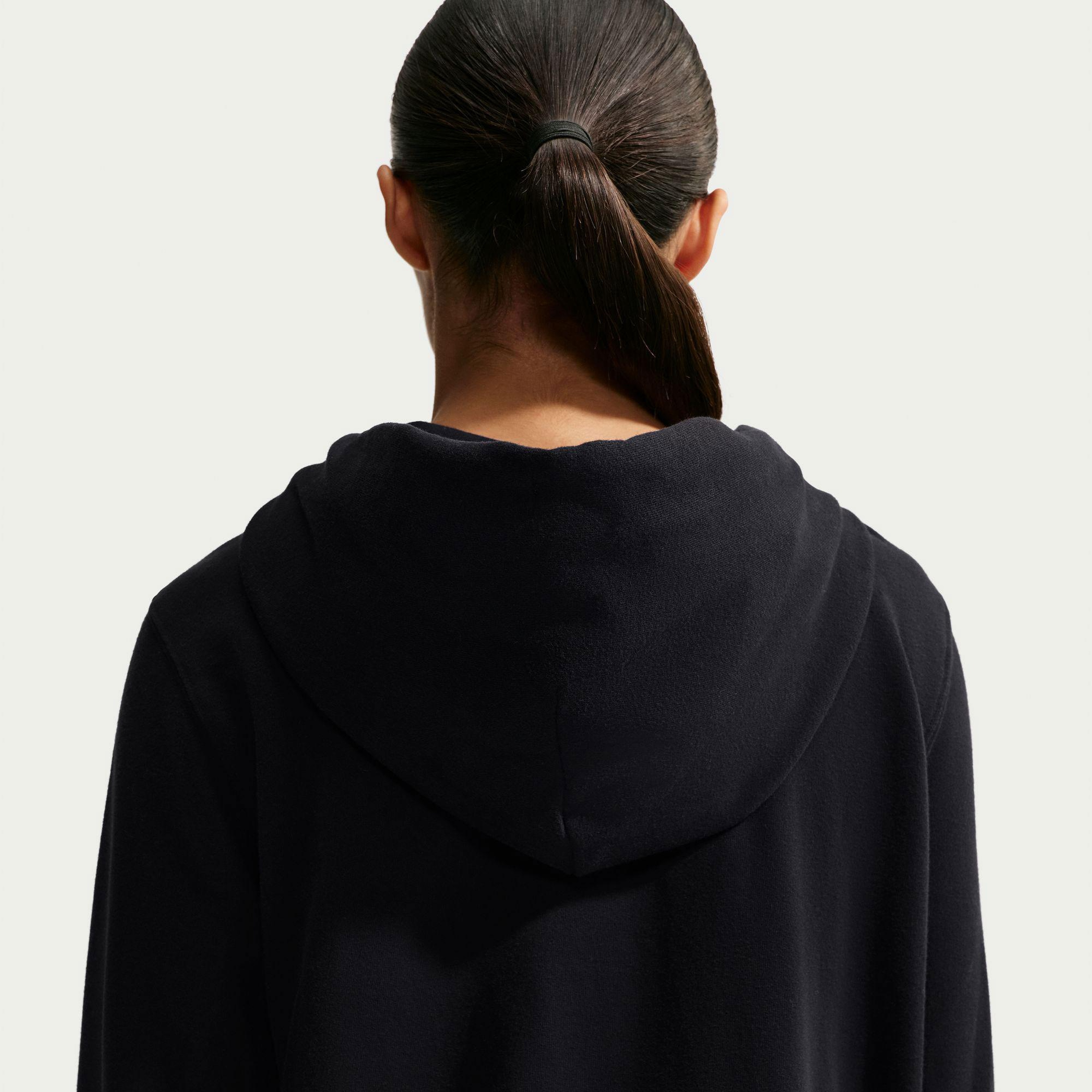 Nike Studio Fleece Kadın Siyah Eşofman Üstü
