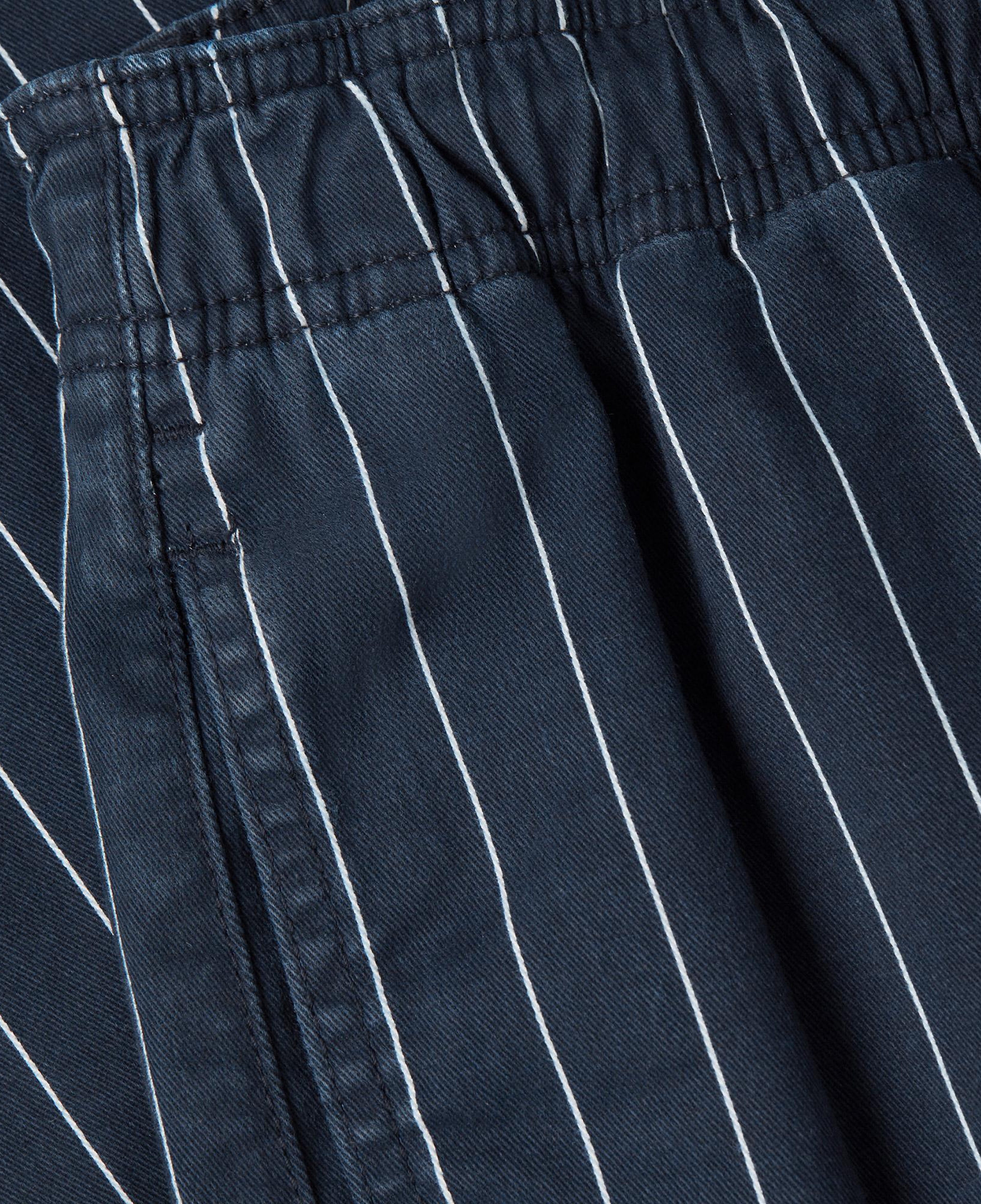 Tommy Hilfiger Jaimie Stripe Erkek Lacivert Pantolon