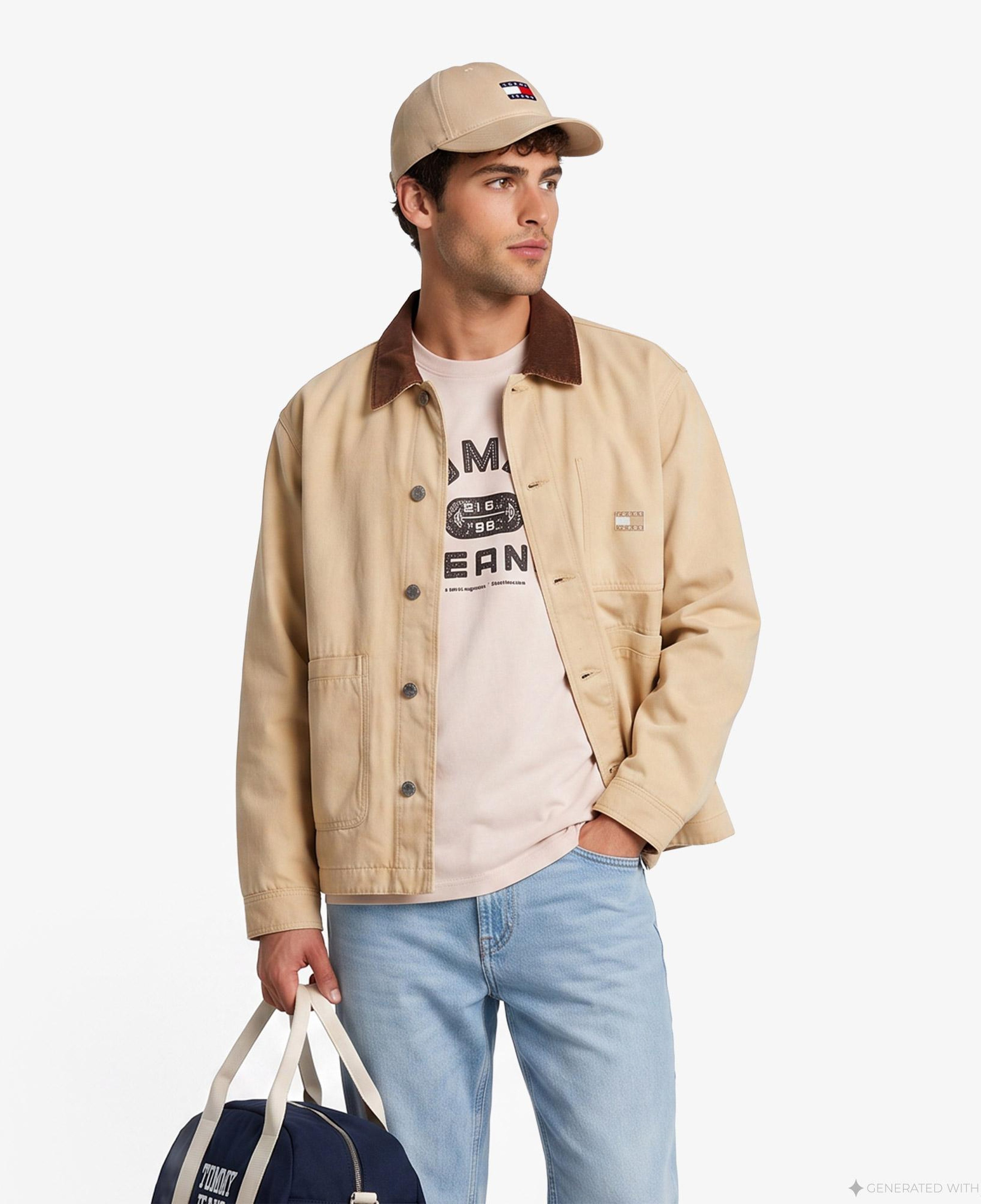 Tommy Hilfiger Chore Erkek Bej Ceket