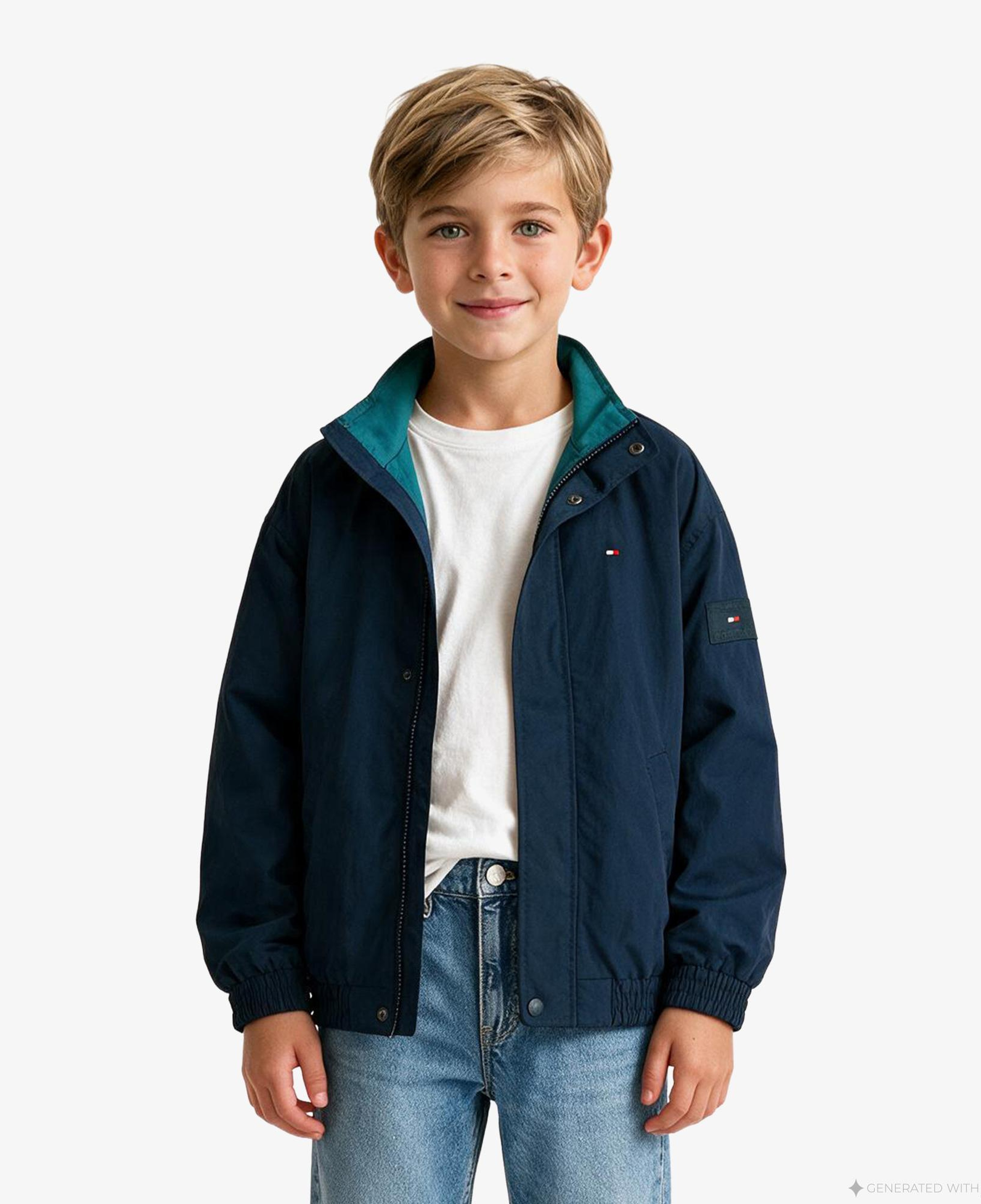 Tommy Hilfiger Flag Çocuk Renkli Ceket
