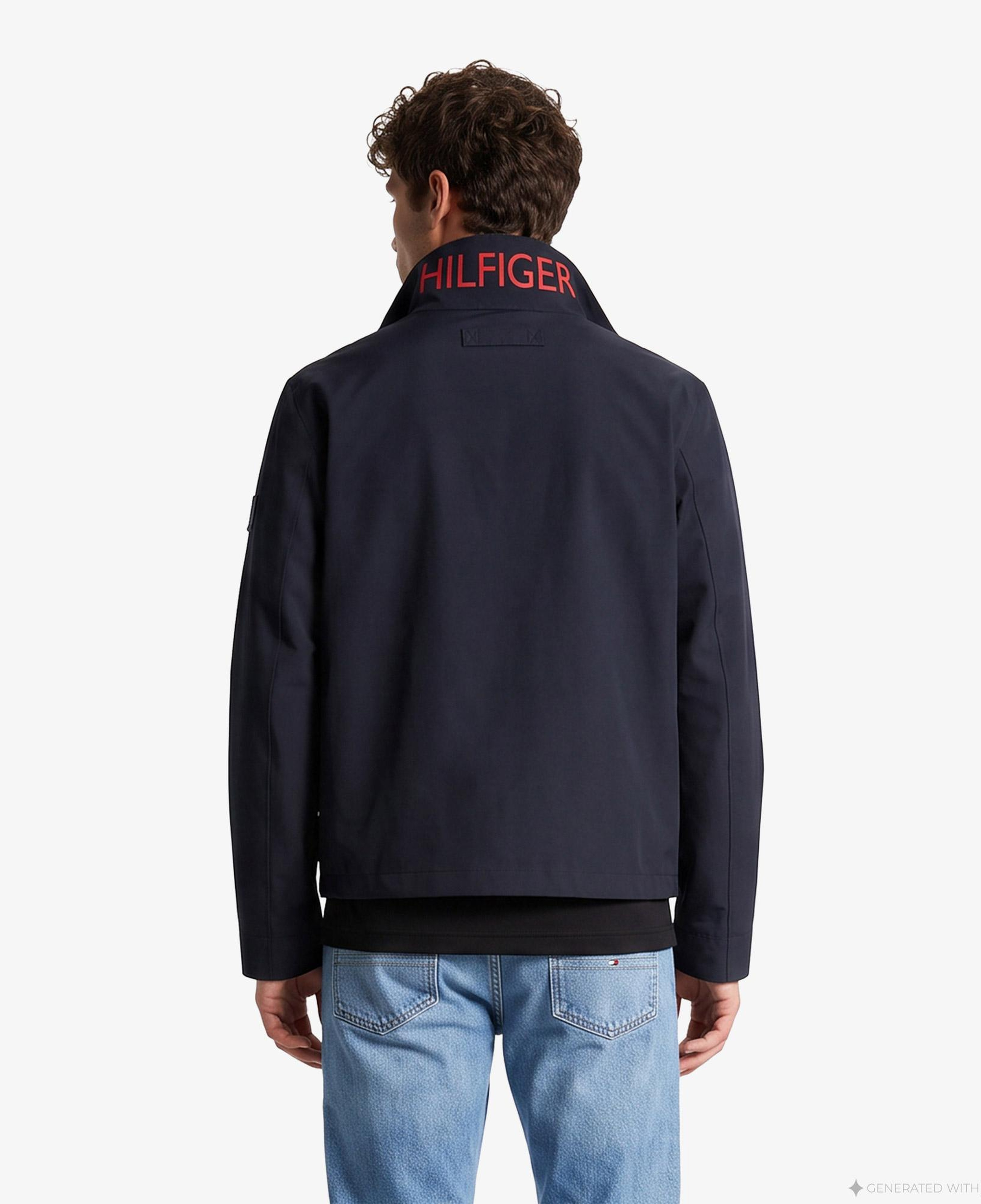 Tommy Hilfiger Crew Jacket Erkek Lacivert Ceket
