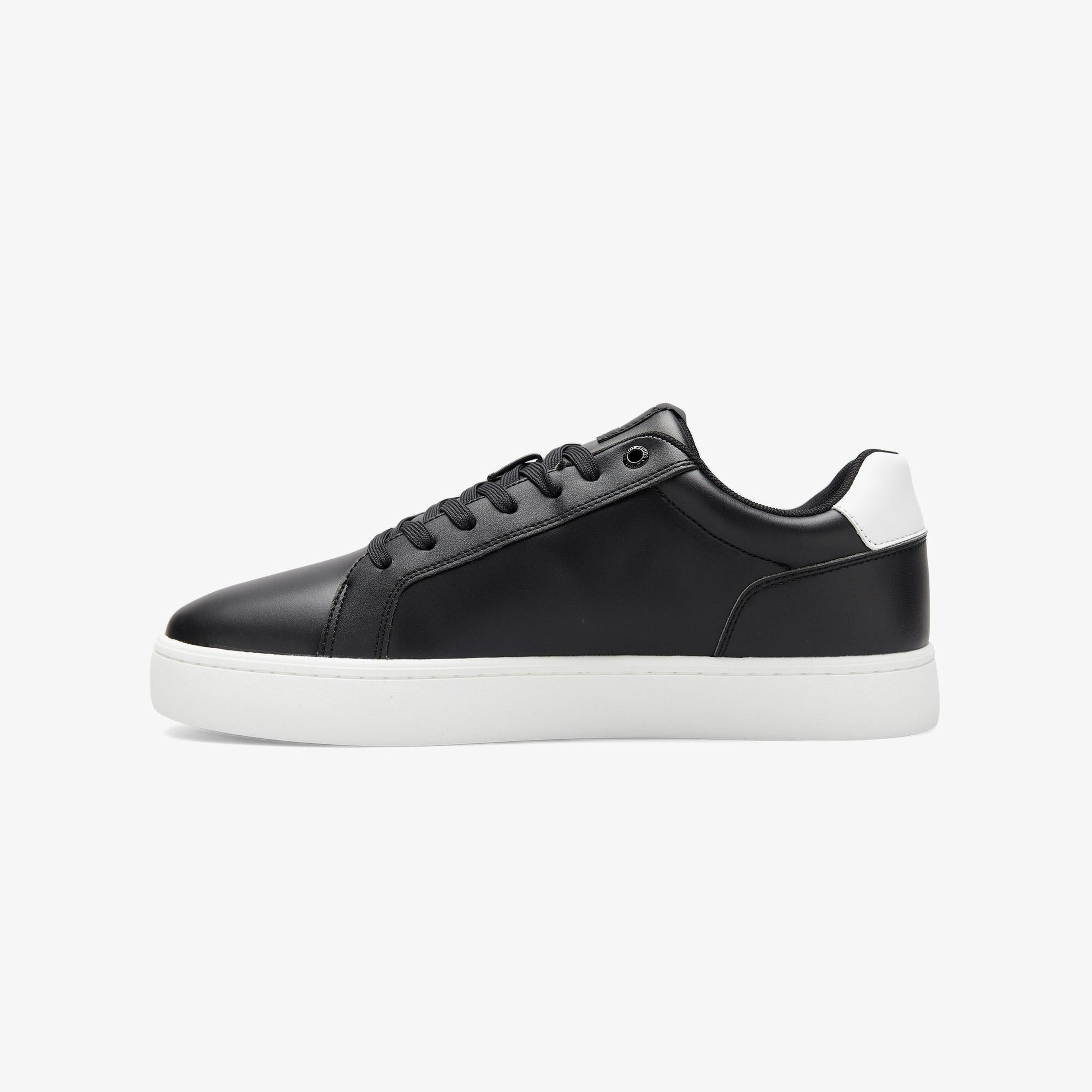 Calvin Klein Classic Cupsole Mono Erkek Siyah Sneaker