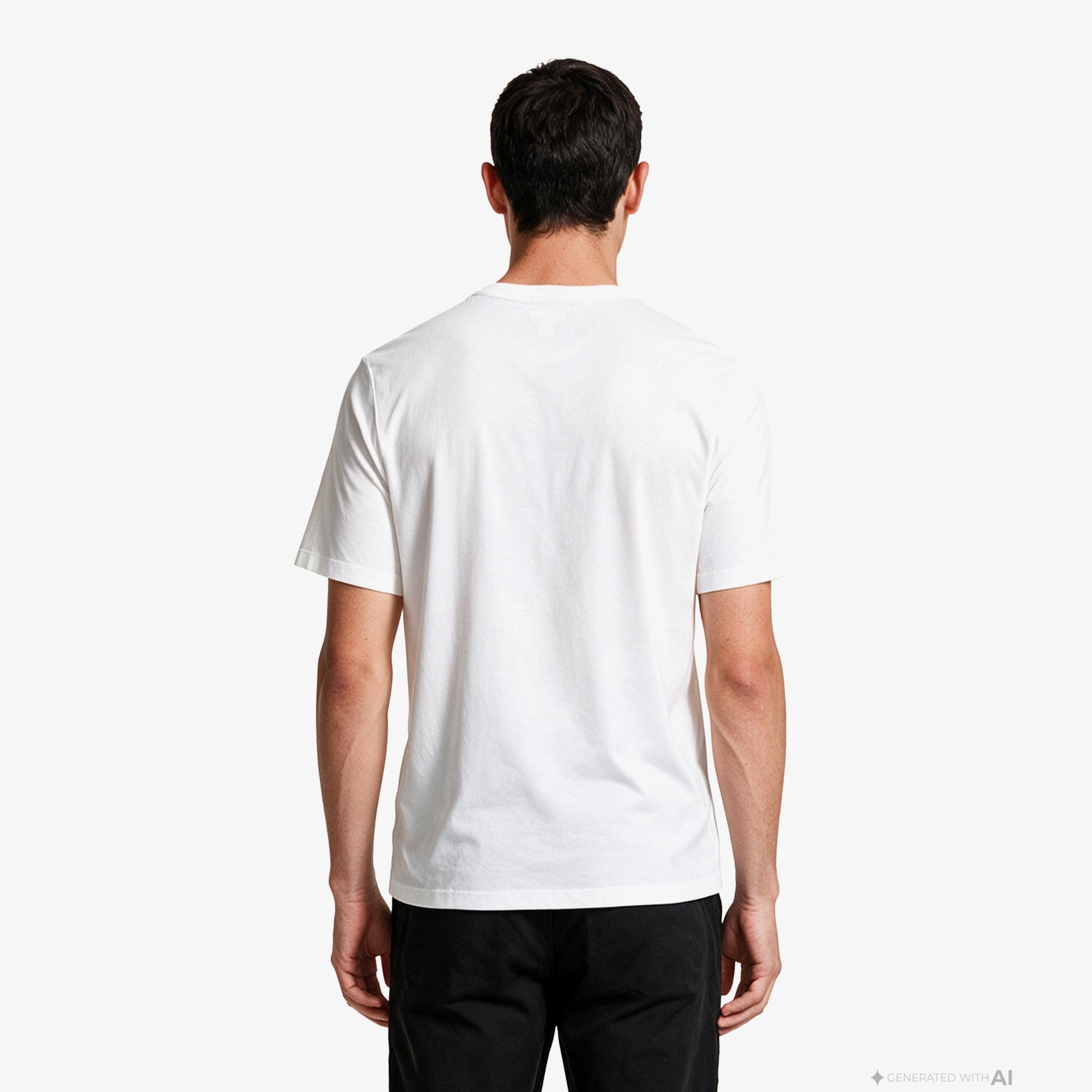 Calvin Klein Woven Label 2'li Erkek Renkli T-Shirt