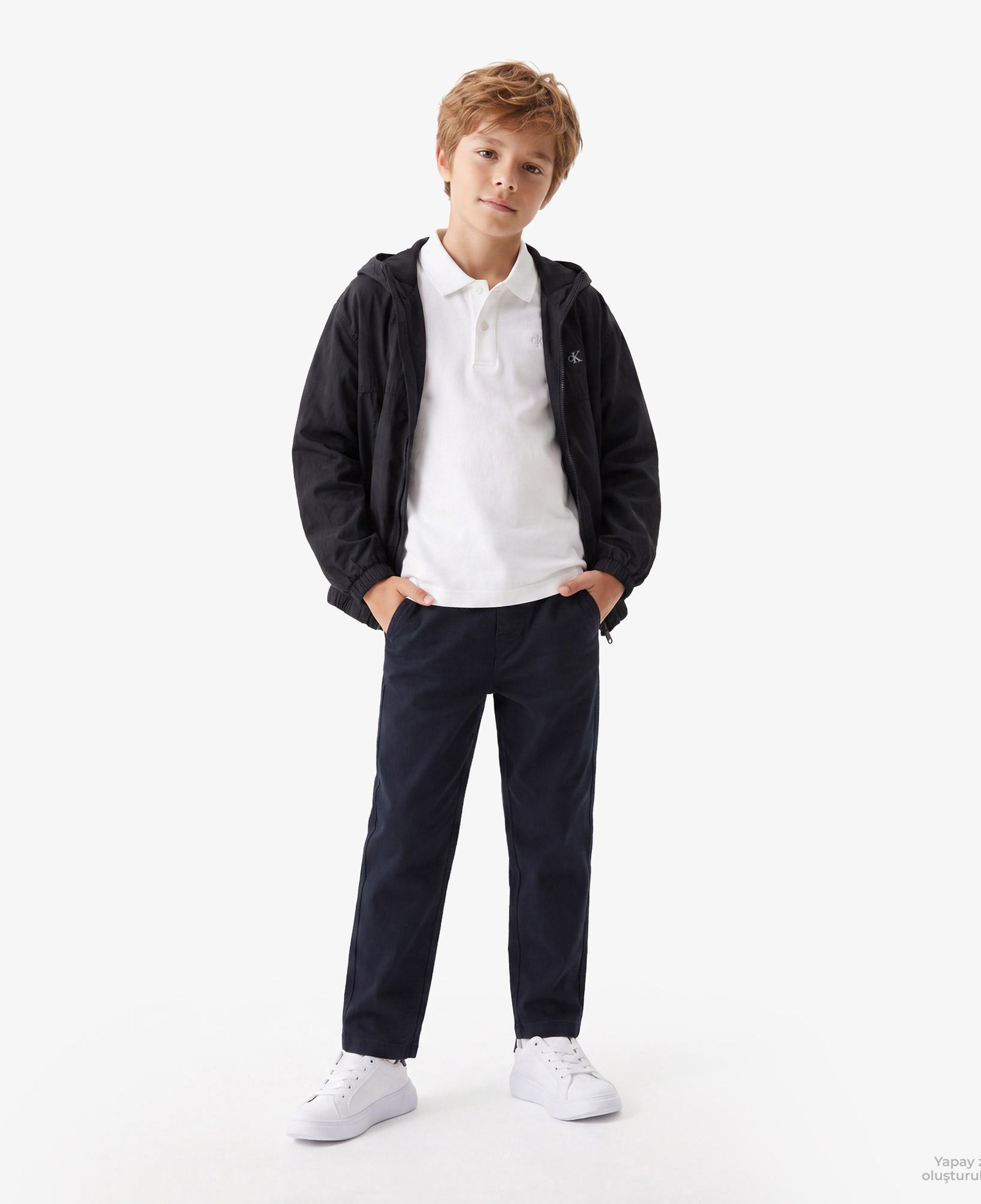 Calvin Klein Mini Me Çocuk Siyah Rüzgarlık