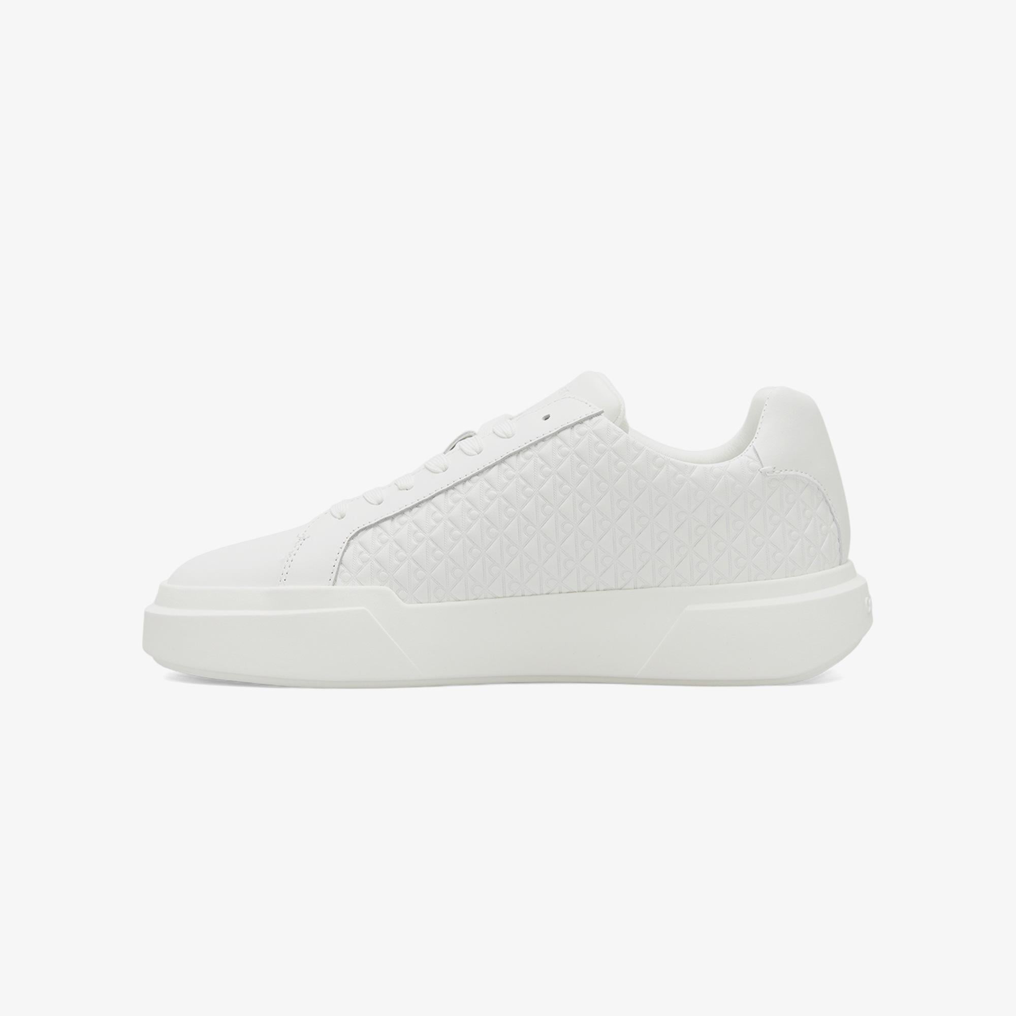 Calvin Klein Chunky Cupsole Laceup Erkek Beyaz Sneaker