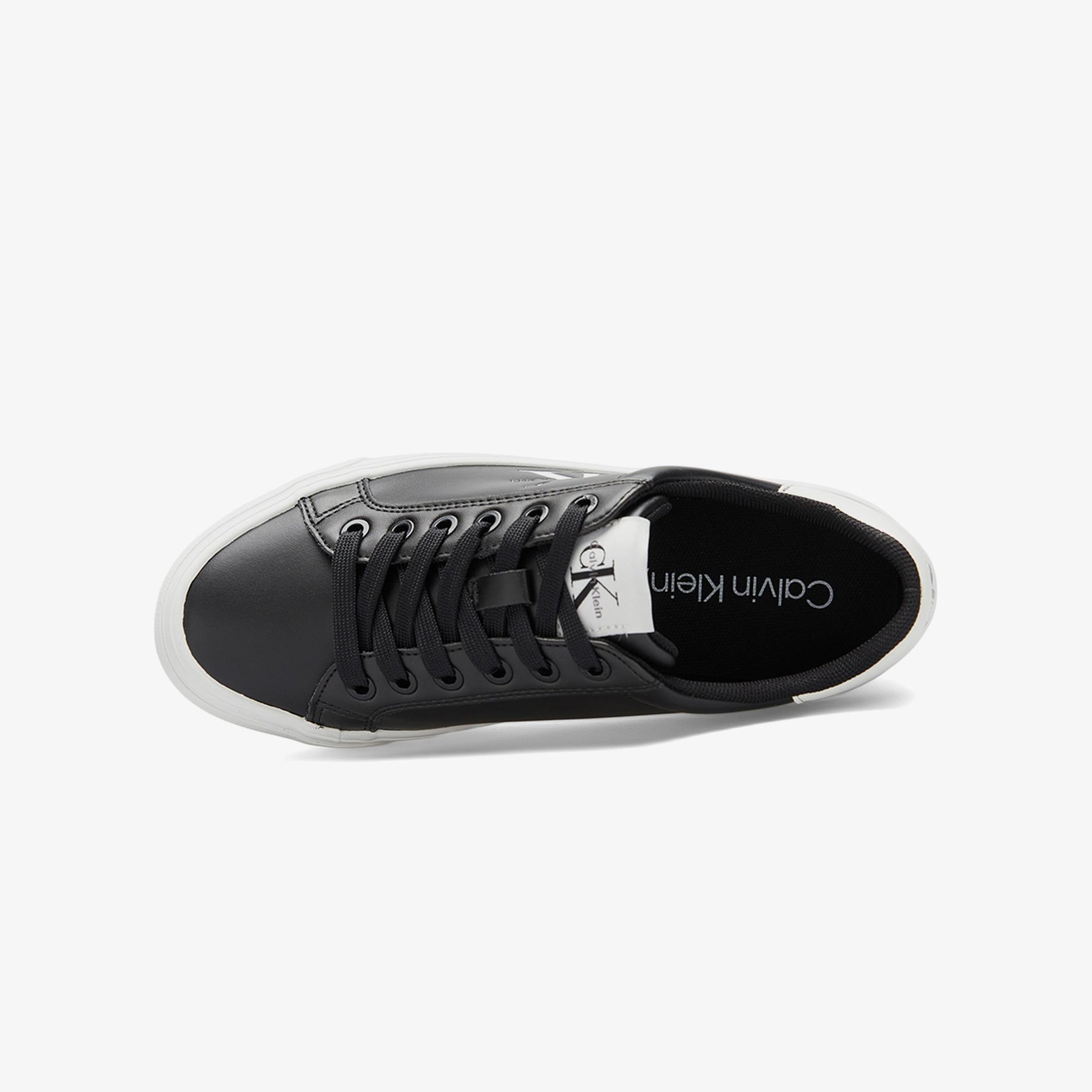 Calvin Klein Vulc Flatform Laceup Low Kadın Siyah Sneaker