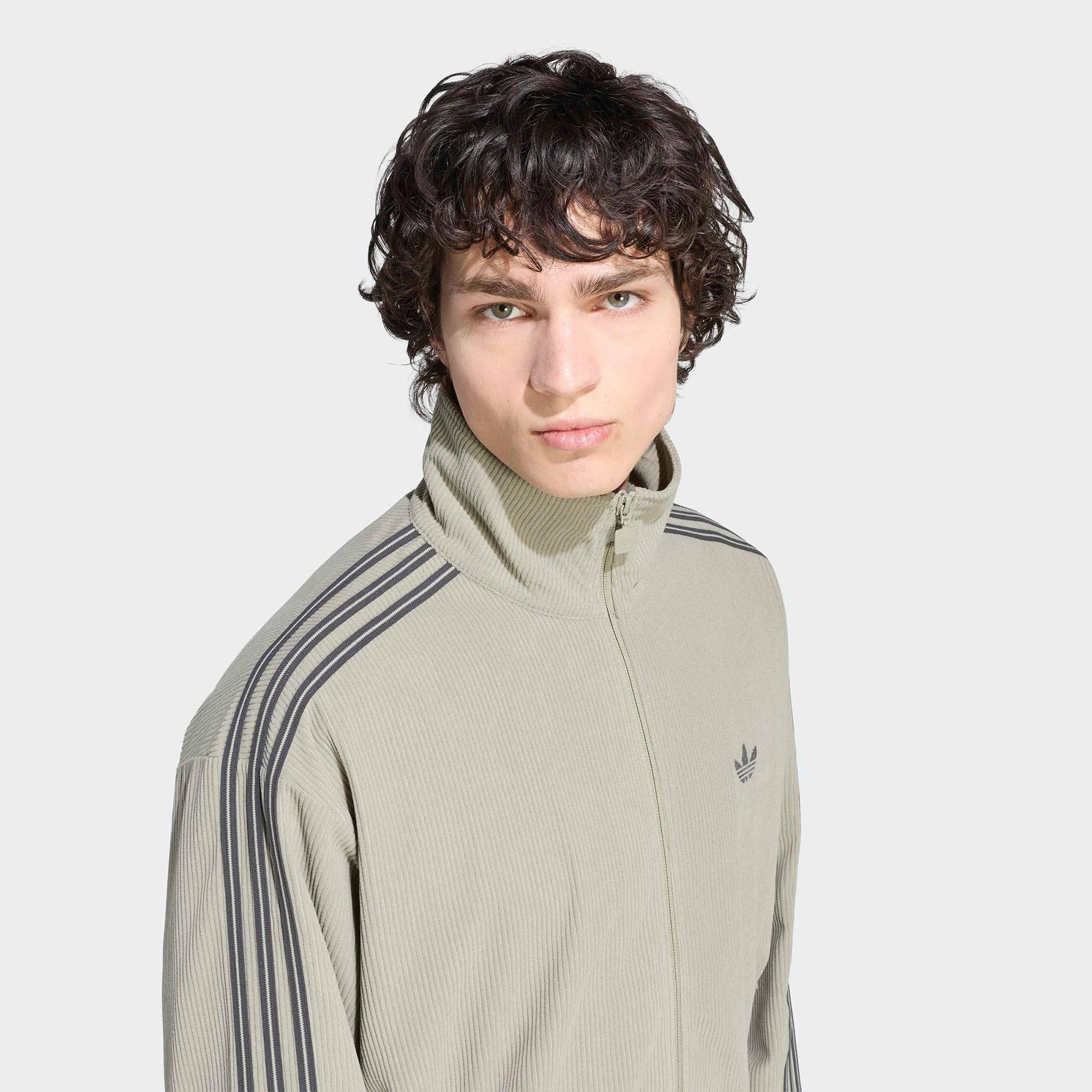 adidas Firebird Erkek Yeşil Sweatshirt