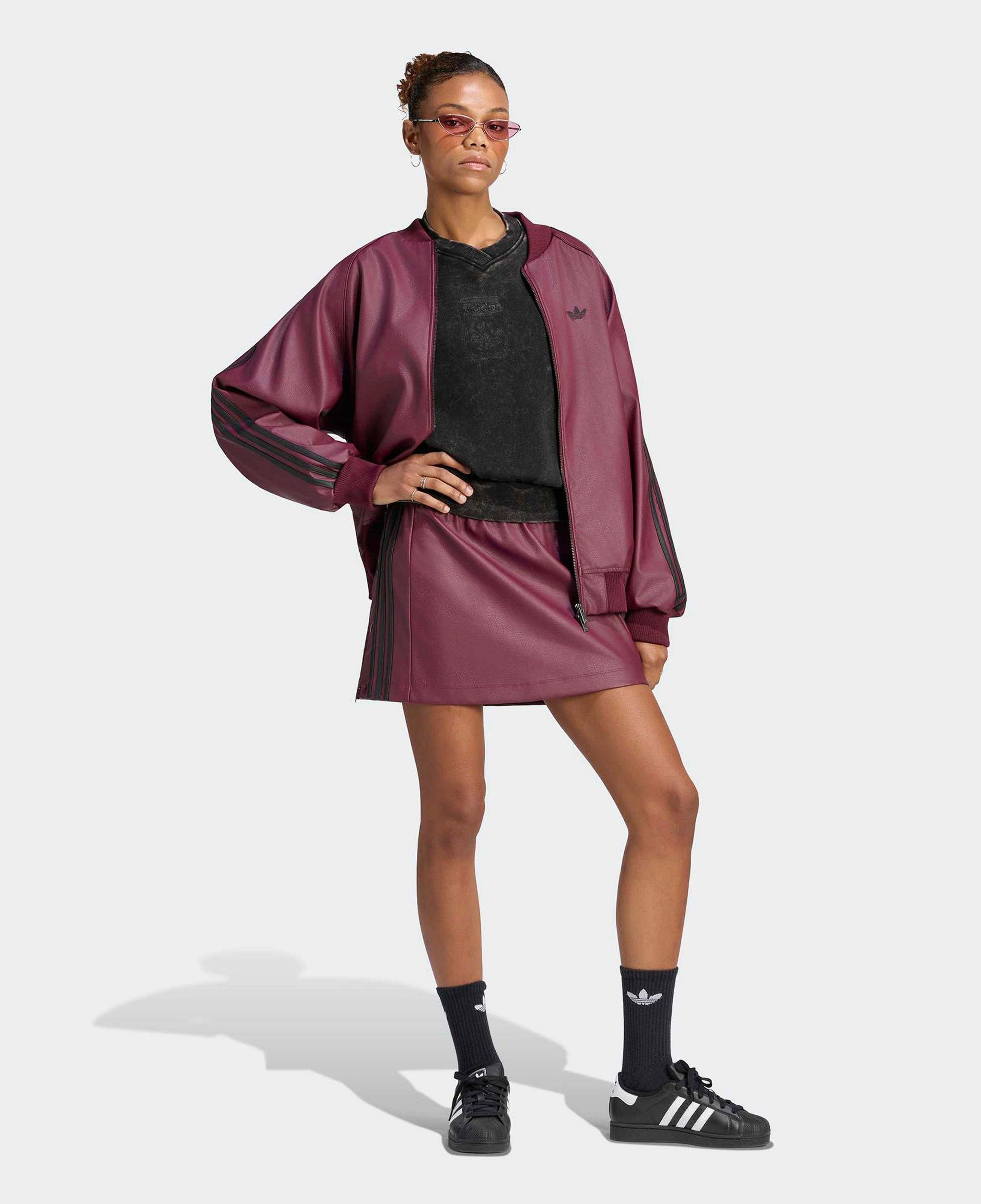 adidas Cropped Kadın Siyah Sweatshirt