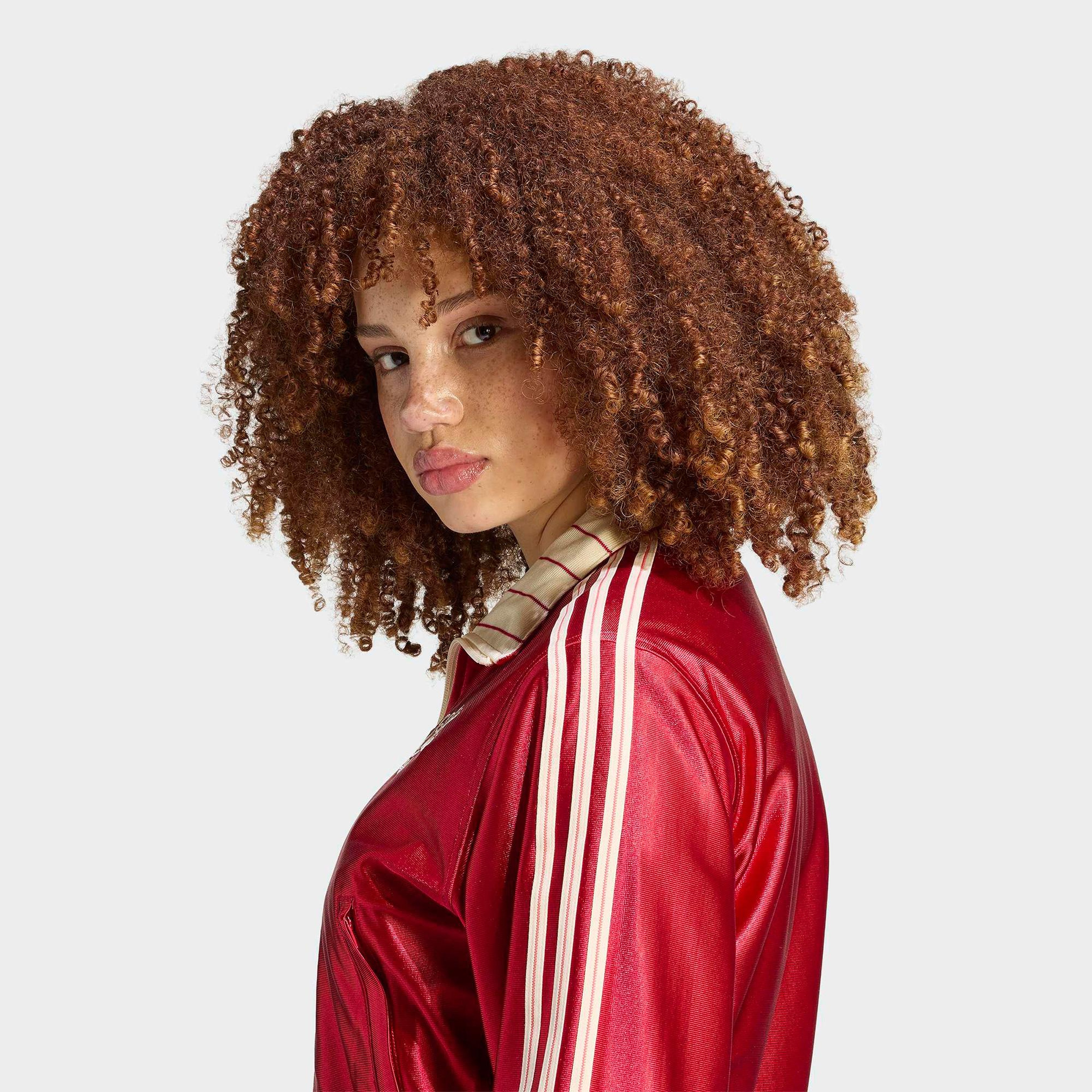 adidas Reversible Firebird Kadın Krem Rengi Sweatshirt