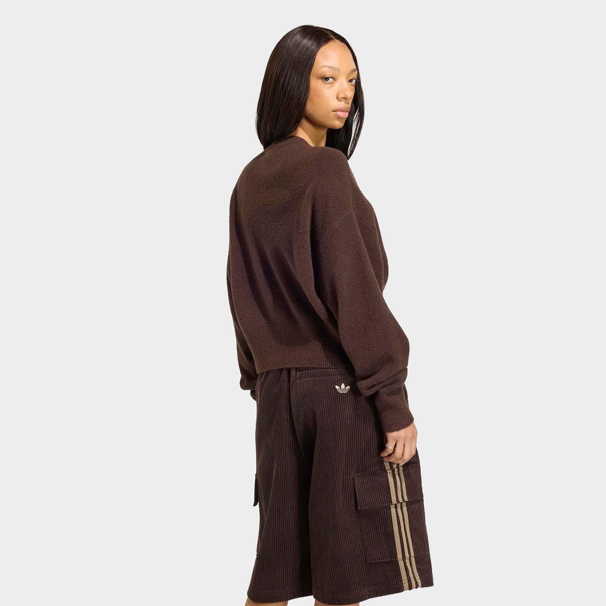 adidas Essentials Cardigan Kadın Kahverengi Hırka