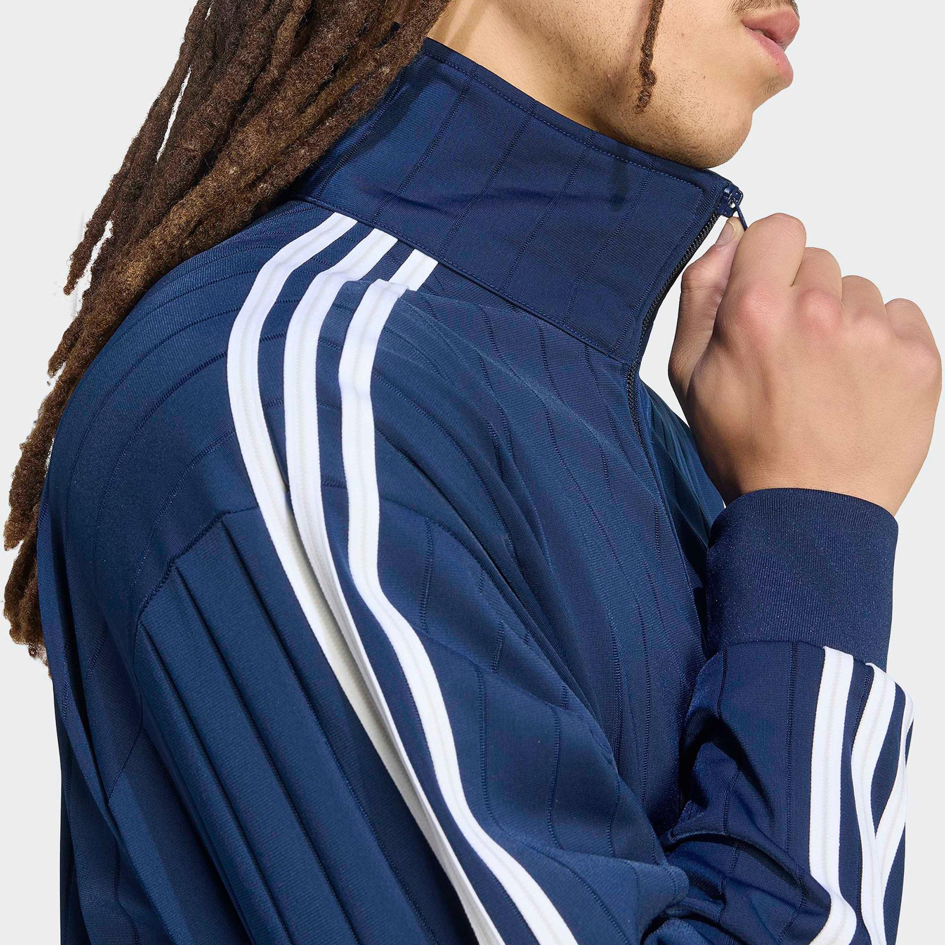adidas Firebird Erkek Mavi Sweatshirt