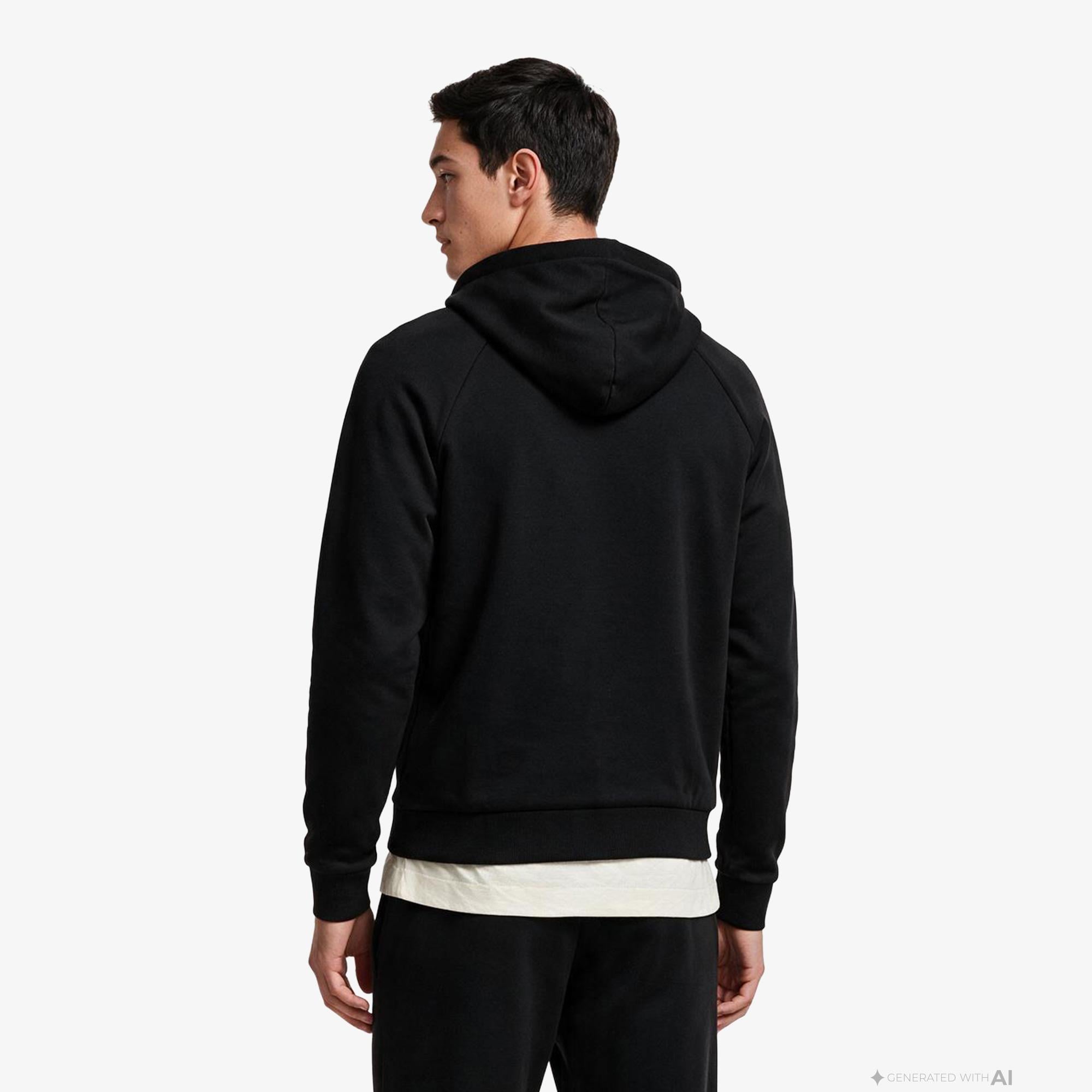 Boss Saggy Erkek Siyah Sweatshirt