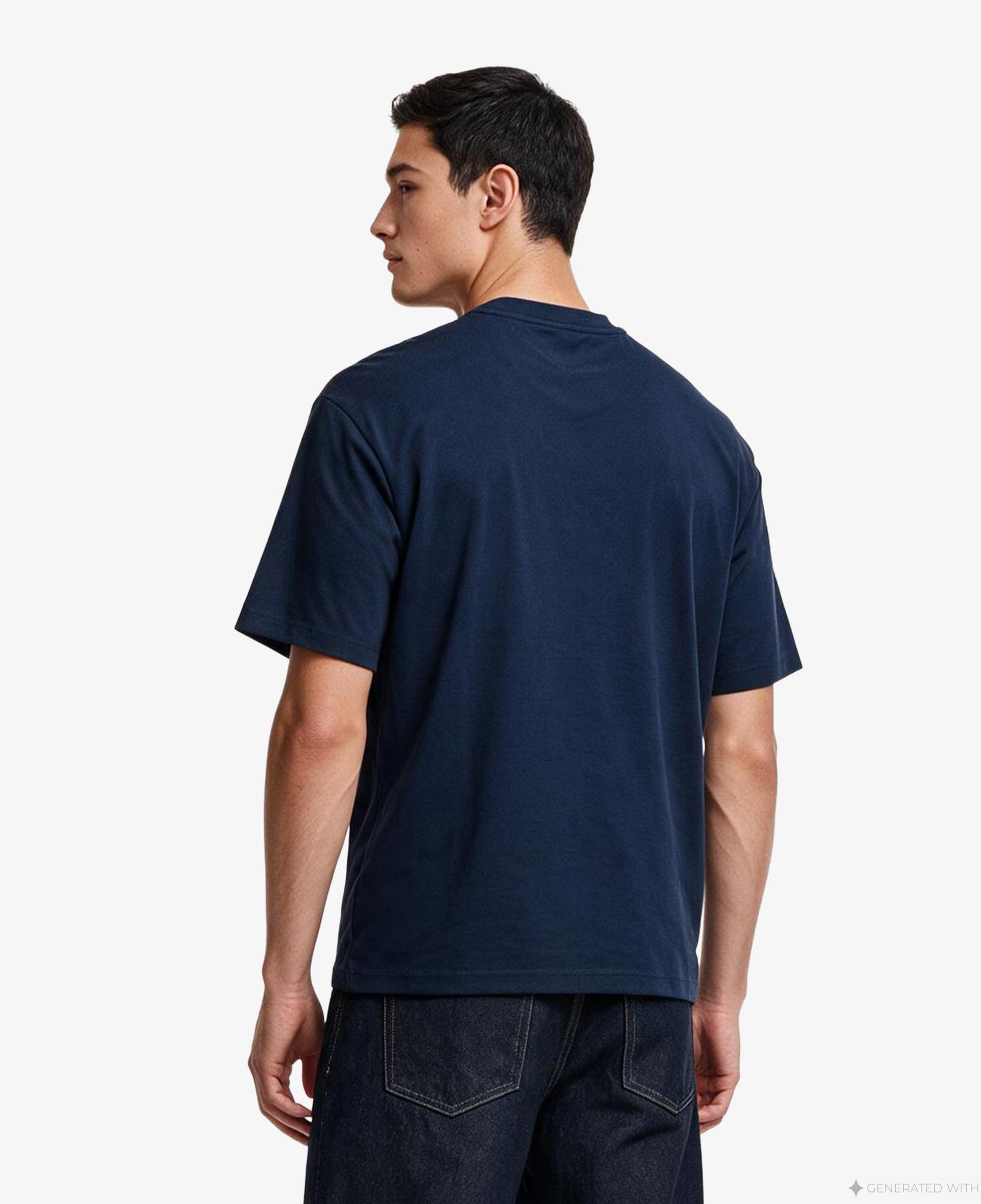 Hugo Dinkee Erkek Lacivert T-Shirt
