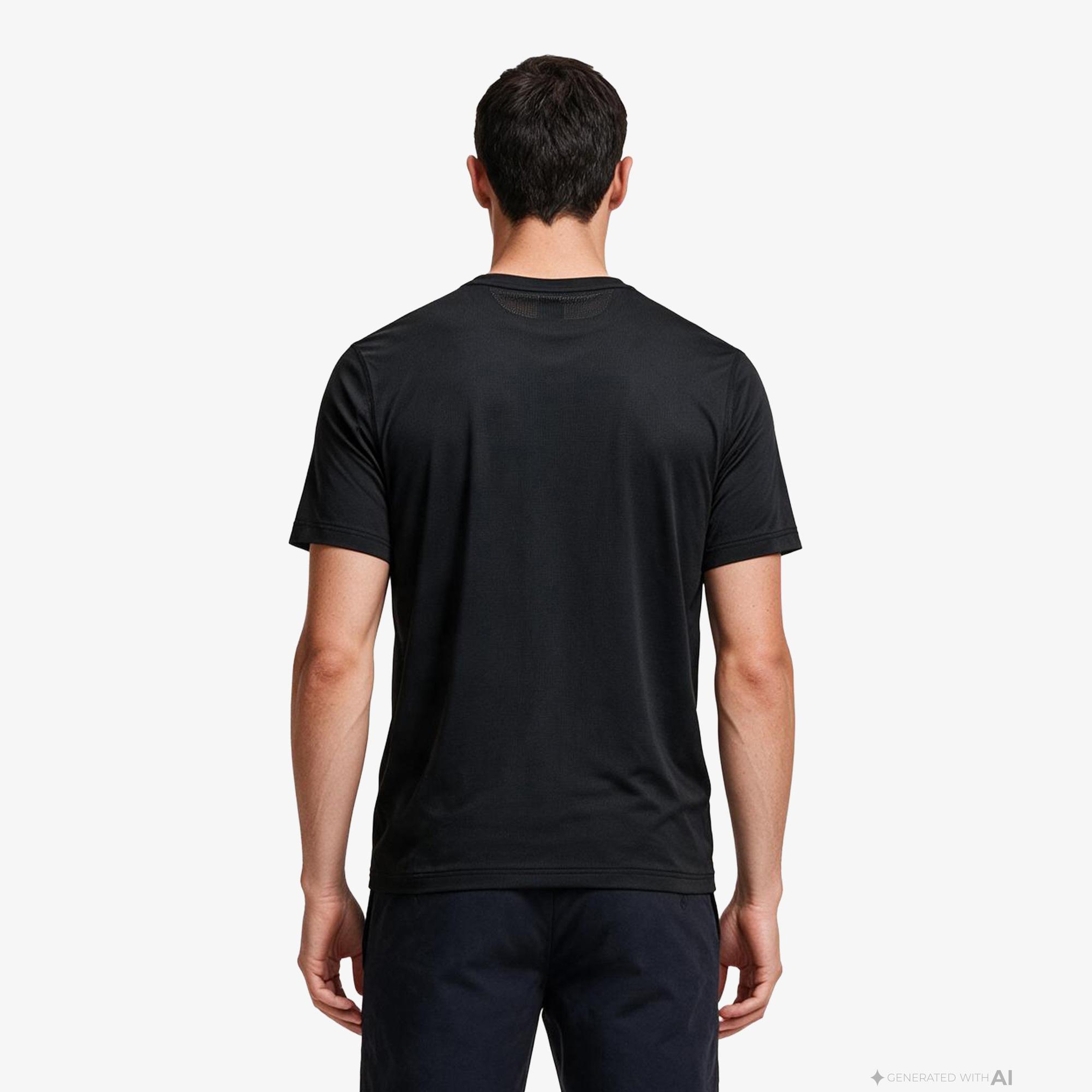 Boss Active Logo Erkek Siyah T-Shirt