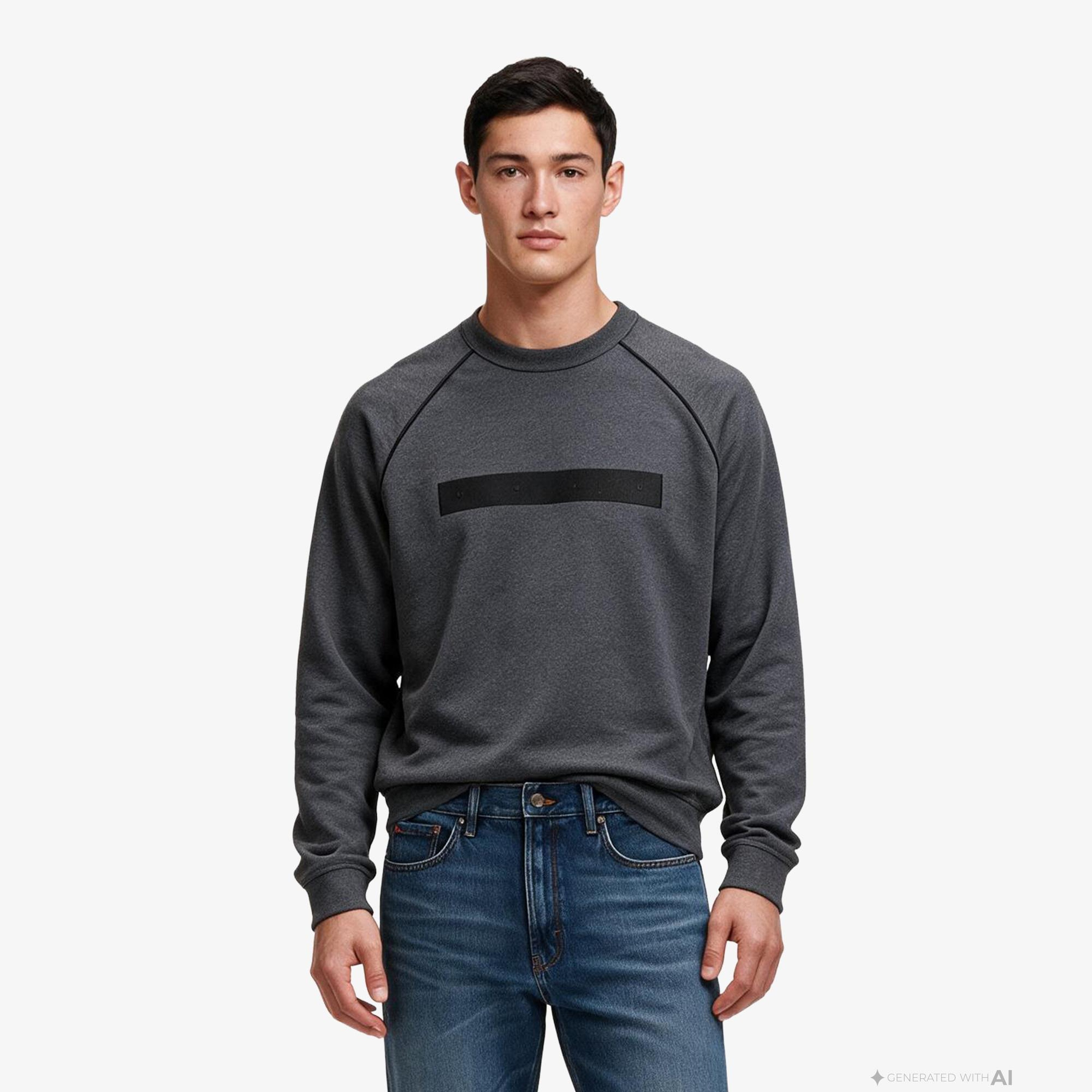 Hugo Dalim Erkek Antrasit Sweatshirt