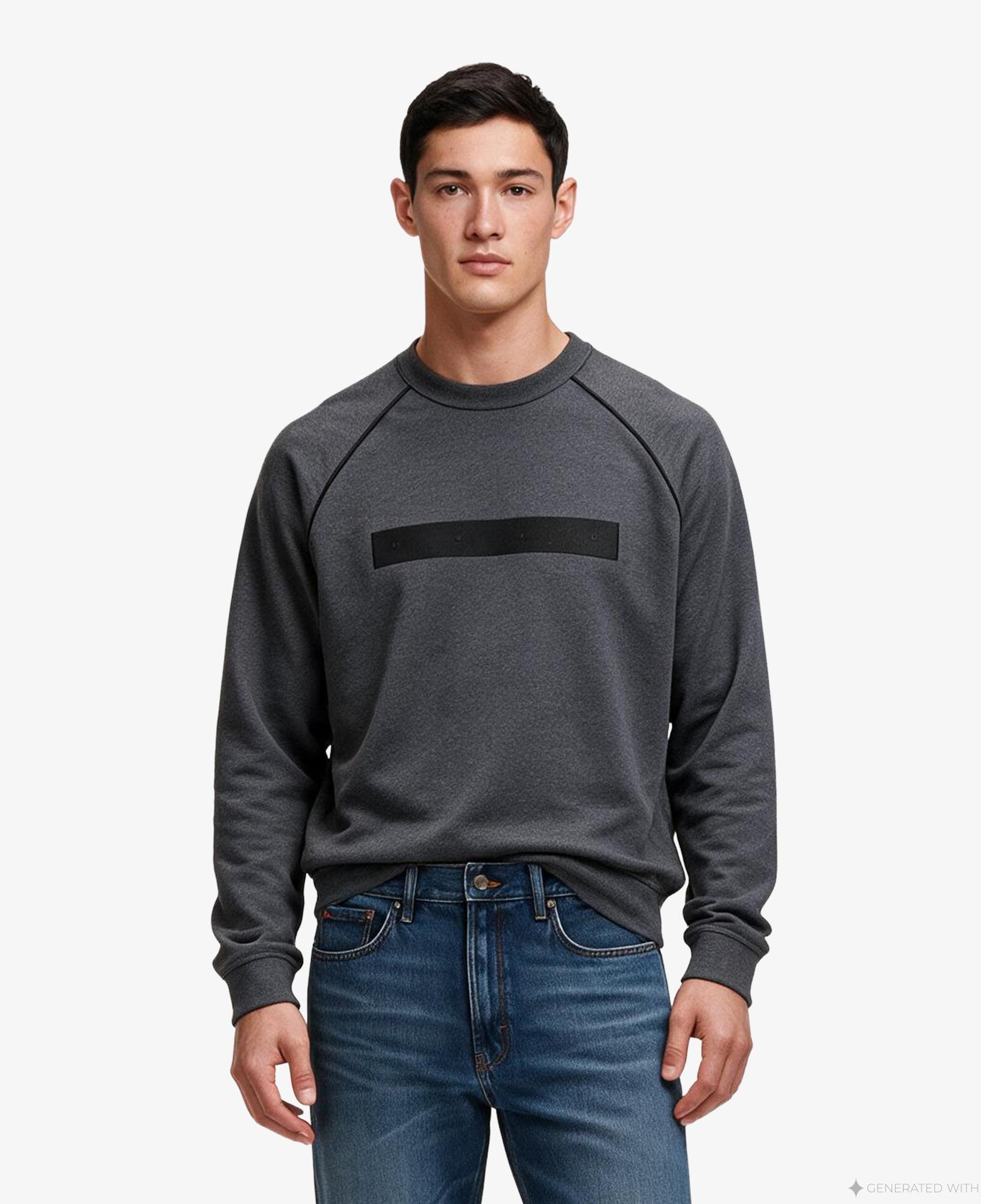 Hugo Dalim Erkek Antrasit Sweatshirt