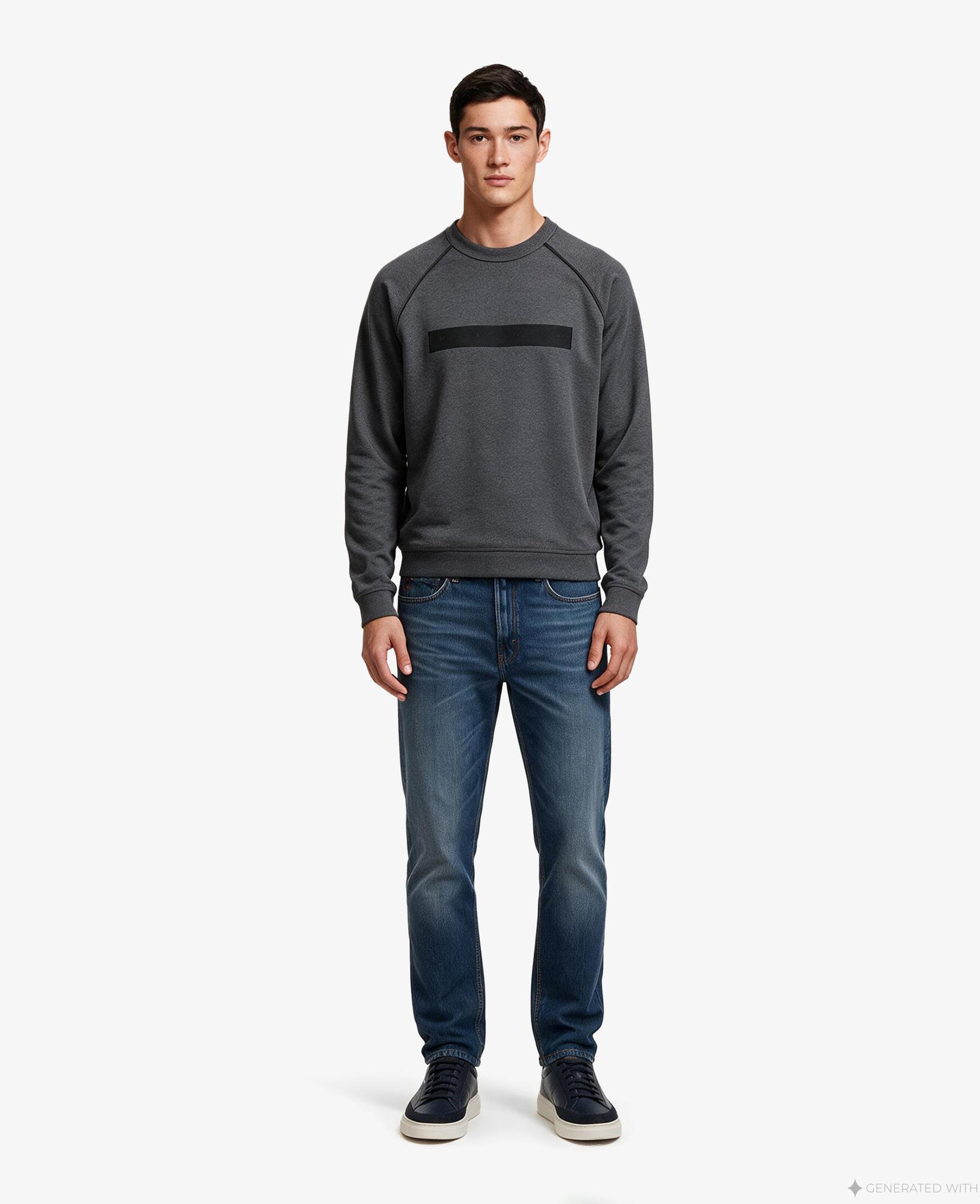 Hugo Dalim Erkek Antrasit Sweatshirt