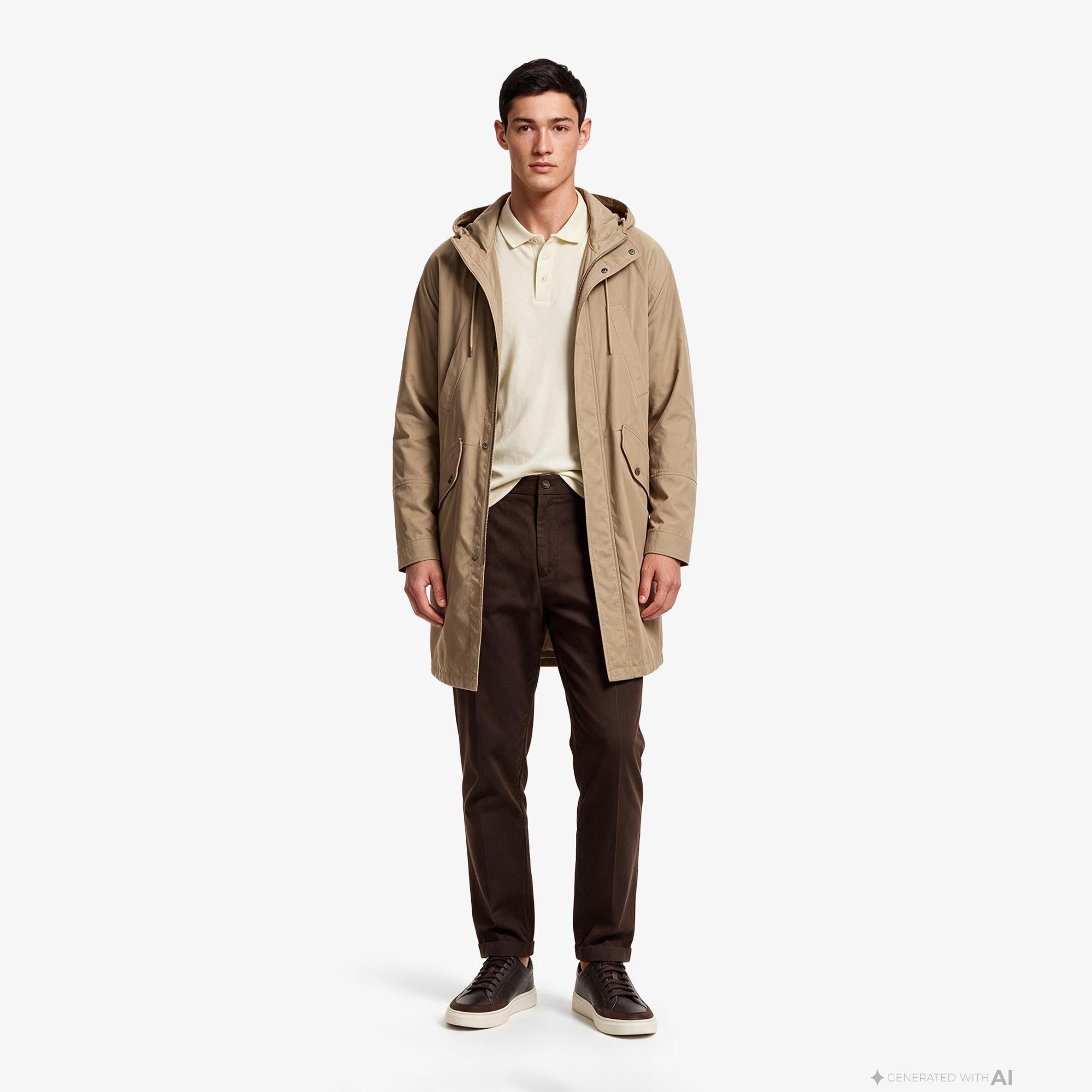 Hugo Miko 2631 Erkek Bej Mont