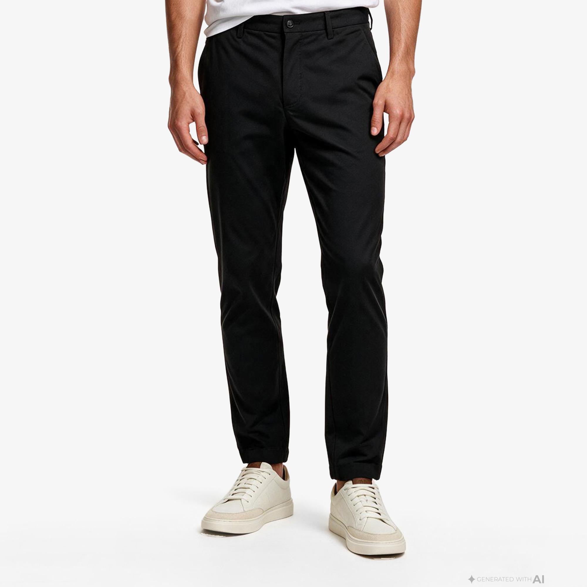 Boss Commuter Tapered Erkek Siyah Pantolon