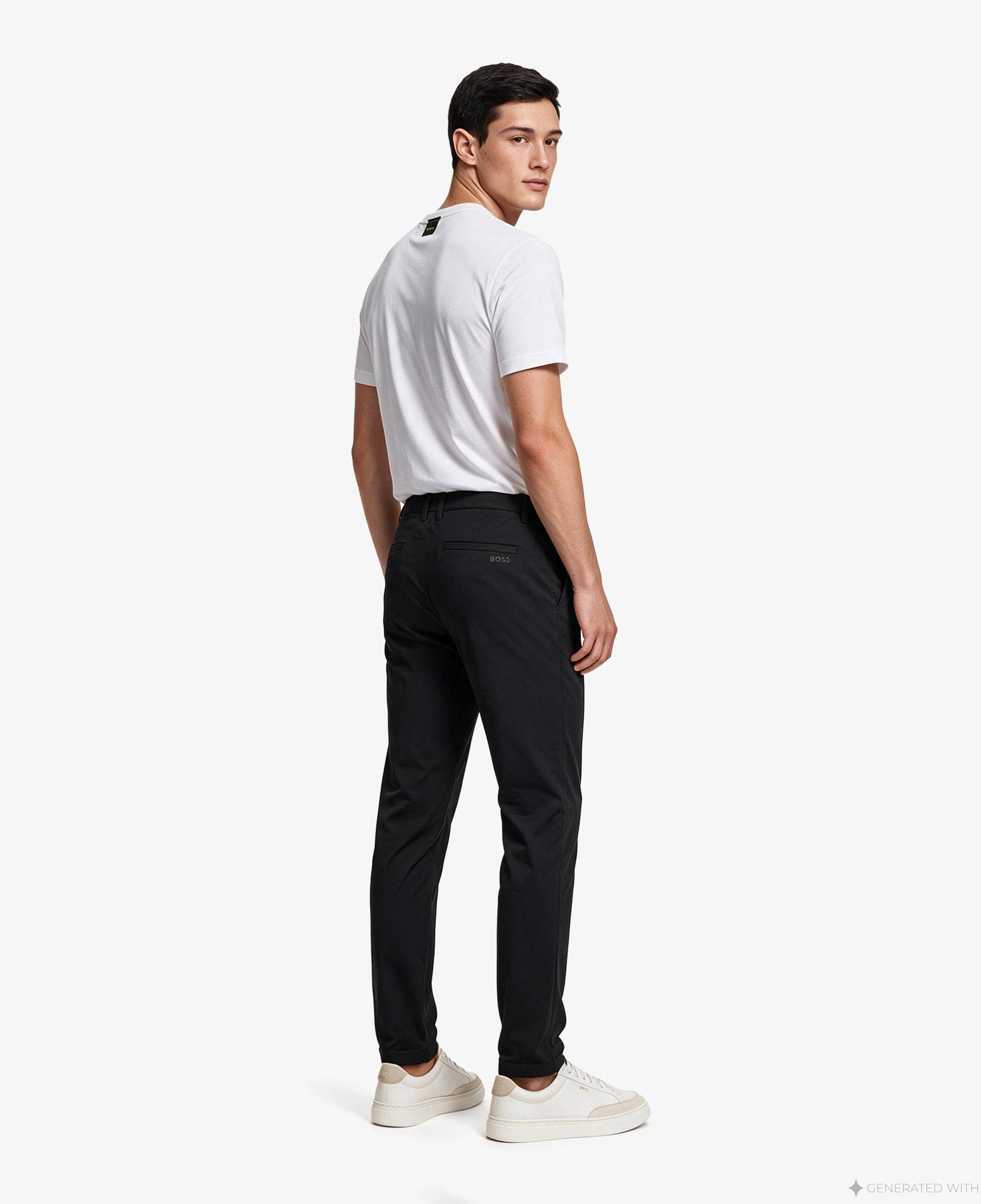 Boss Commuter Tapered Erkek Siyah Pantolon