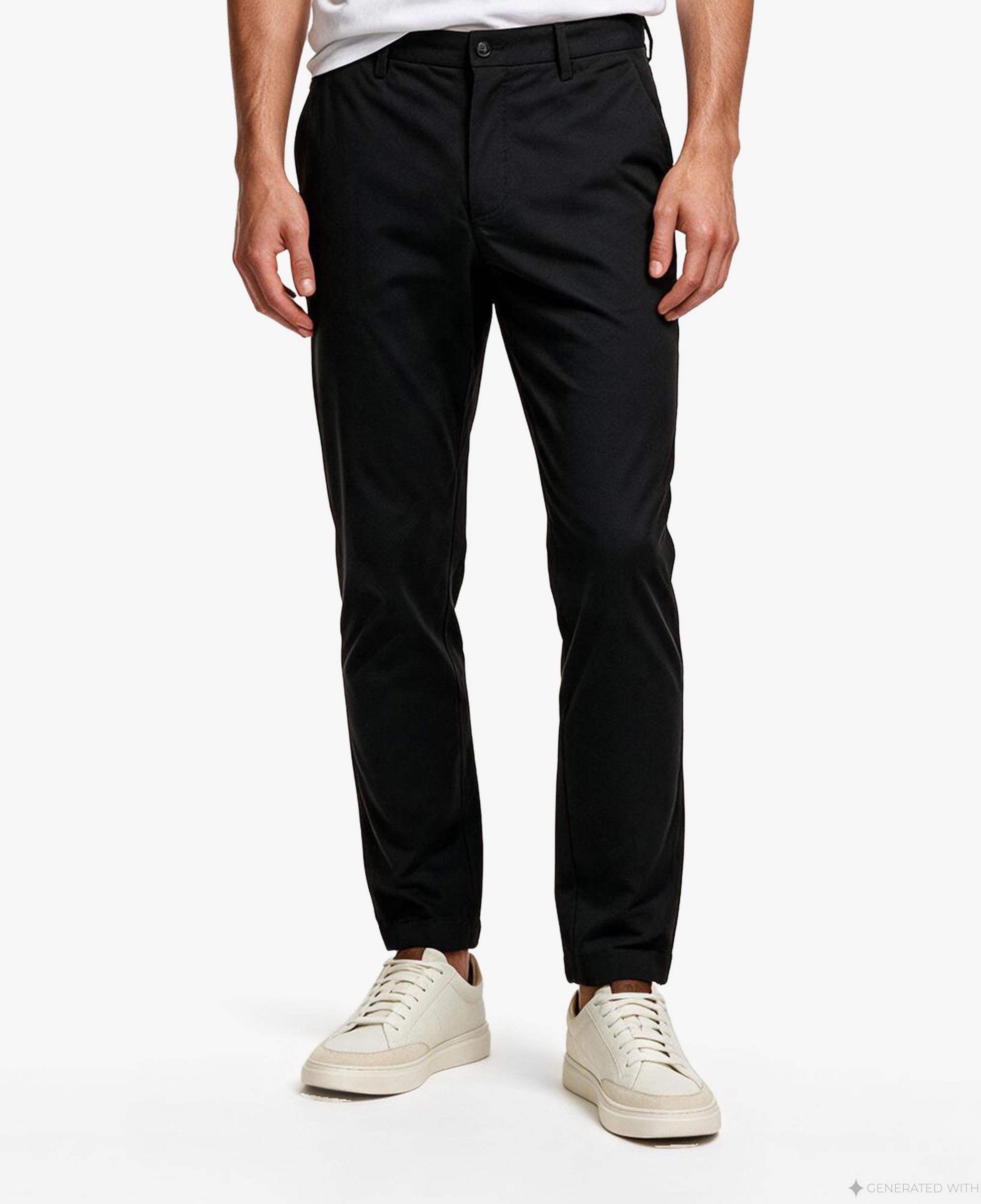 Boss Commuter Tapered Erkek Siyah Pantolon