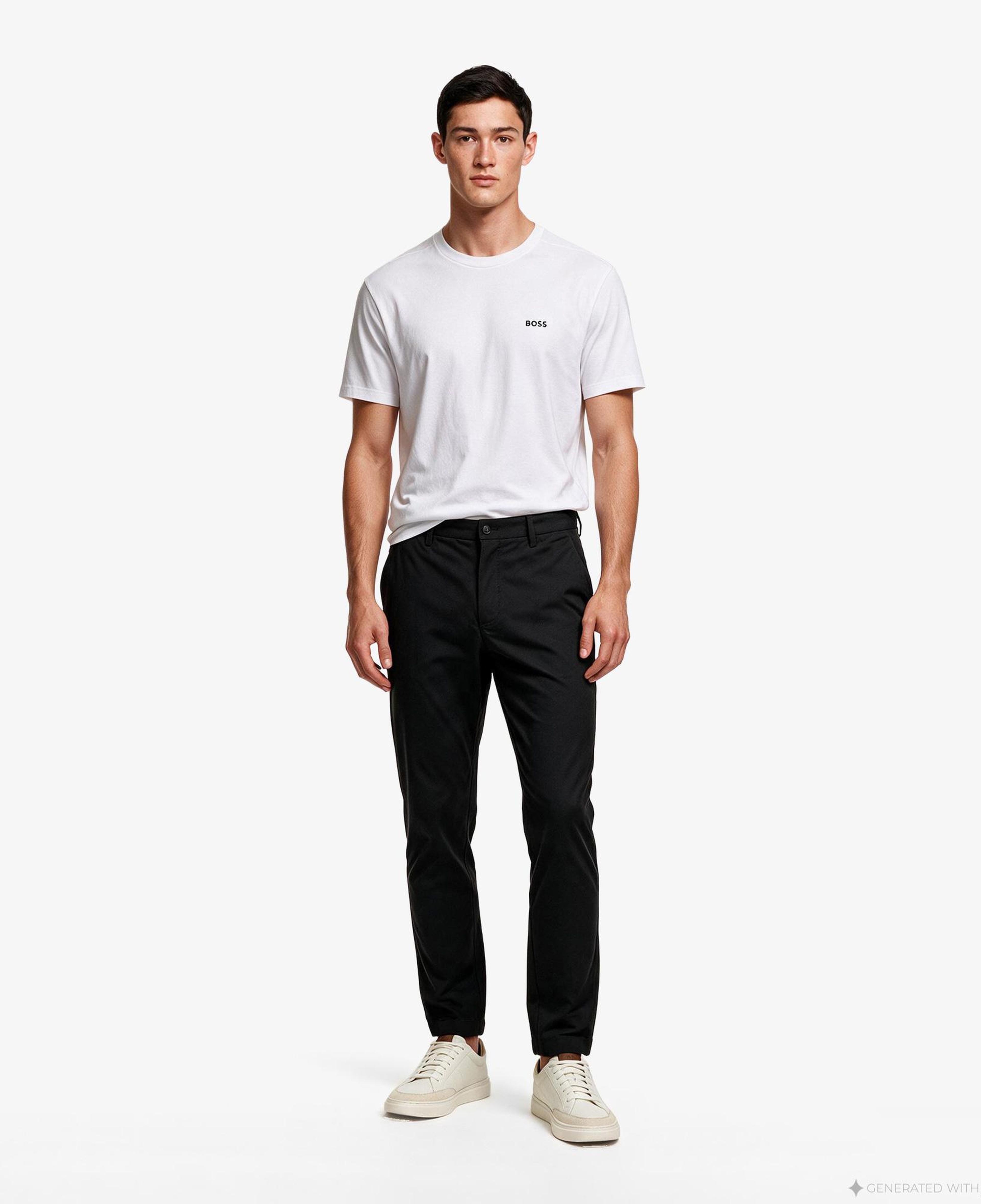 Boss Commuter Tapered Erkek Siyah Pantolon