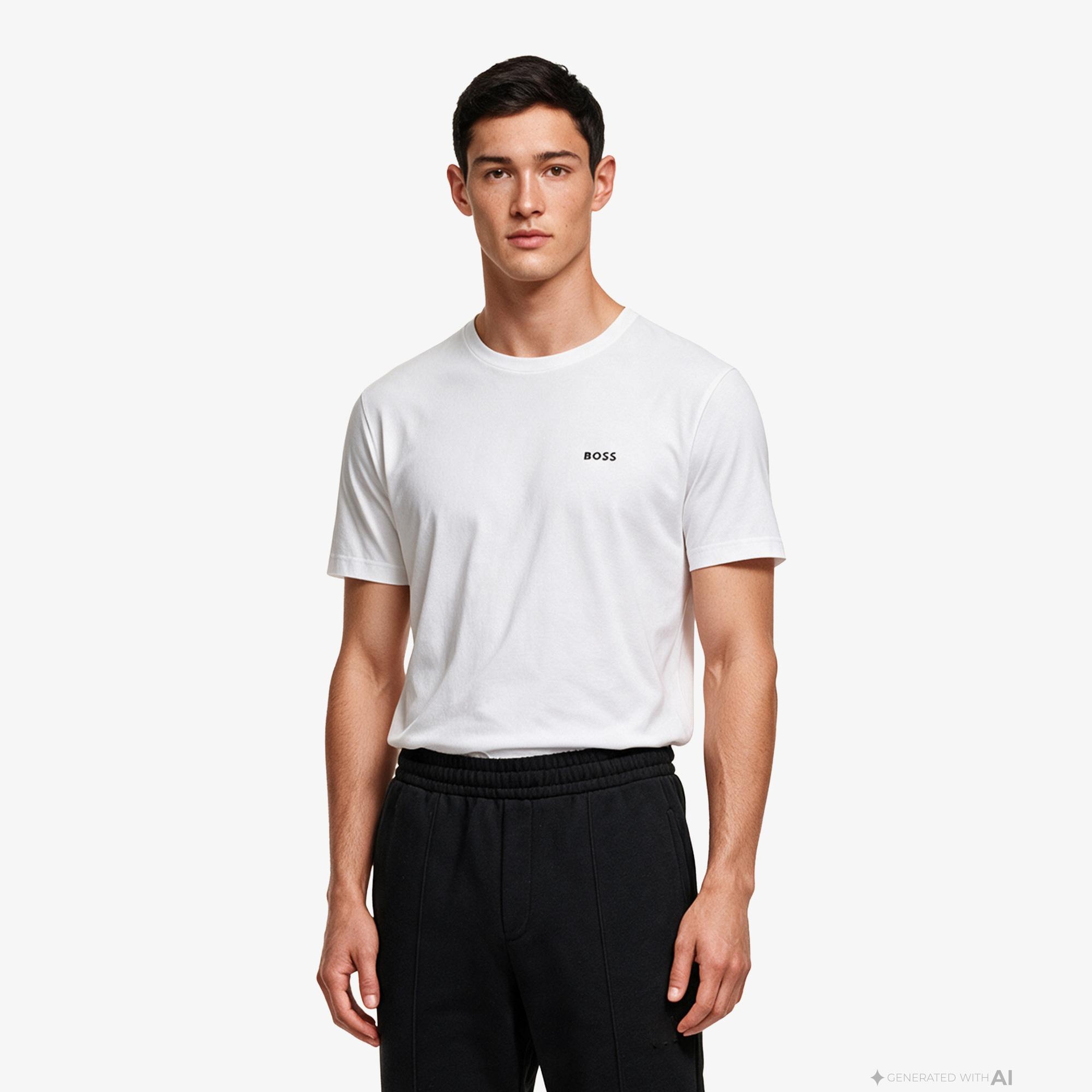 Boss 3'lü Erkek Renkli T-Shirt
